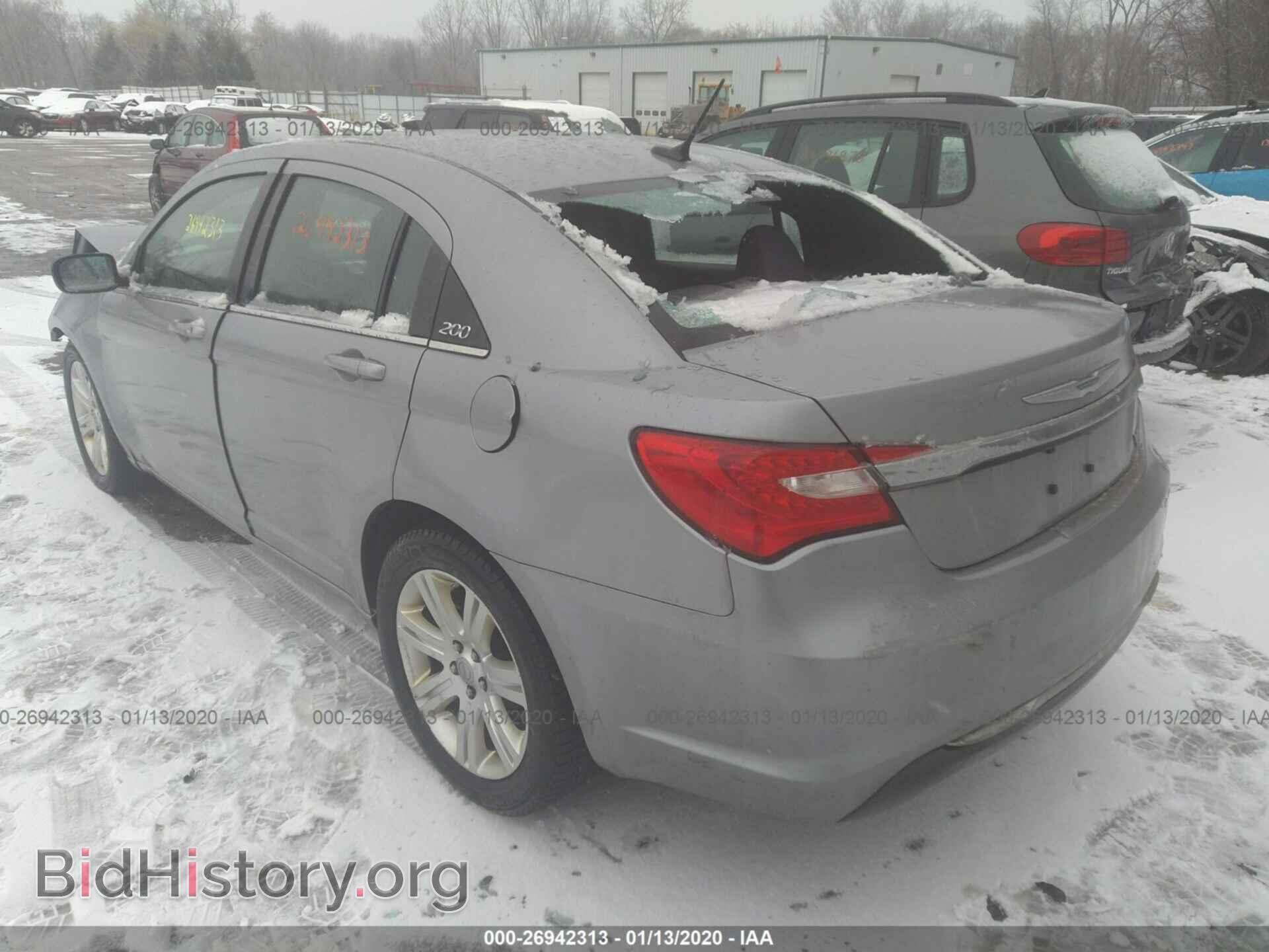2013 CHRYSLER 200 - VIN: 1C3CCBAB0DN704714 - Photo 3