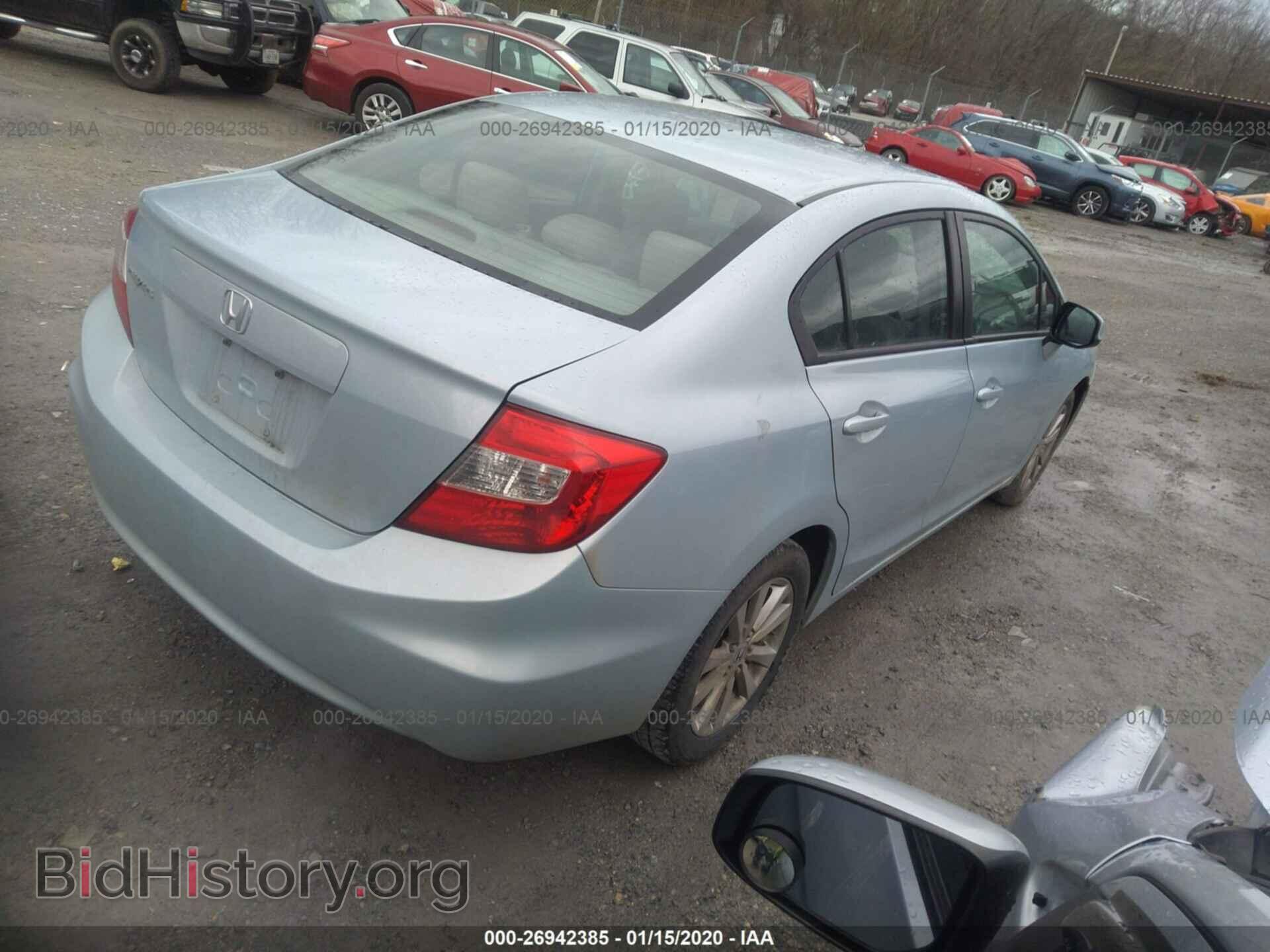 2012 HONDA CIVIC - VIN: 19XFB2F80CE044413 - Фото 4