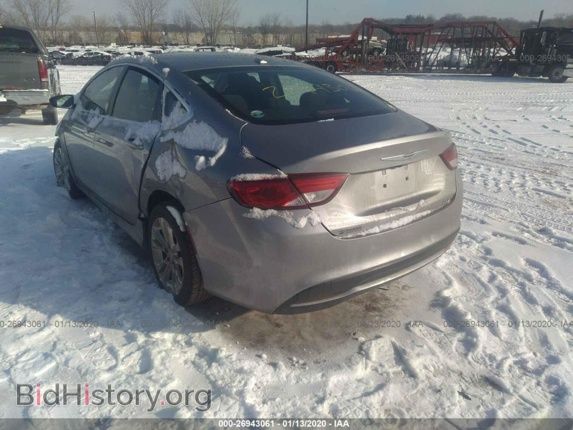 2015 CHRYSLER 200 - VIN: 1C3CCCAB8FN742197 - Photo 3