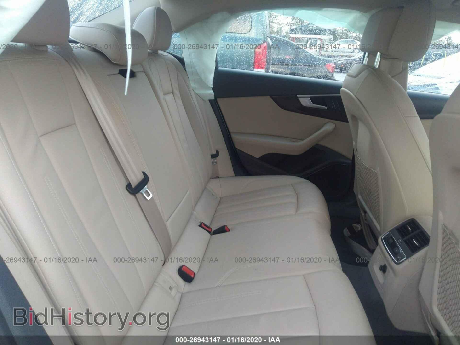 2018 AUDI A4 - VIN: WAUENAF4XJN016618 - Фото 8