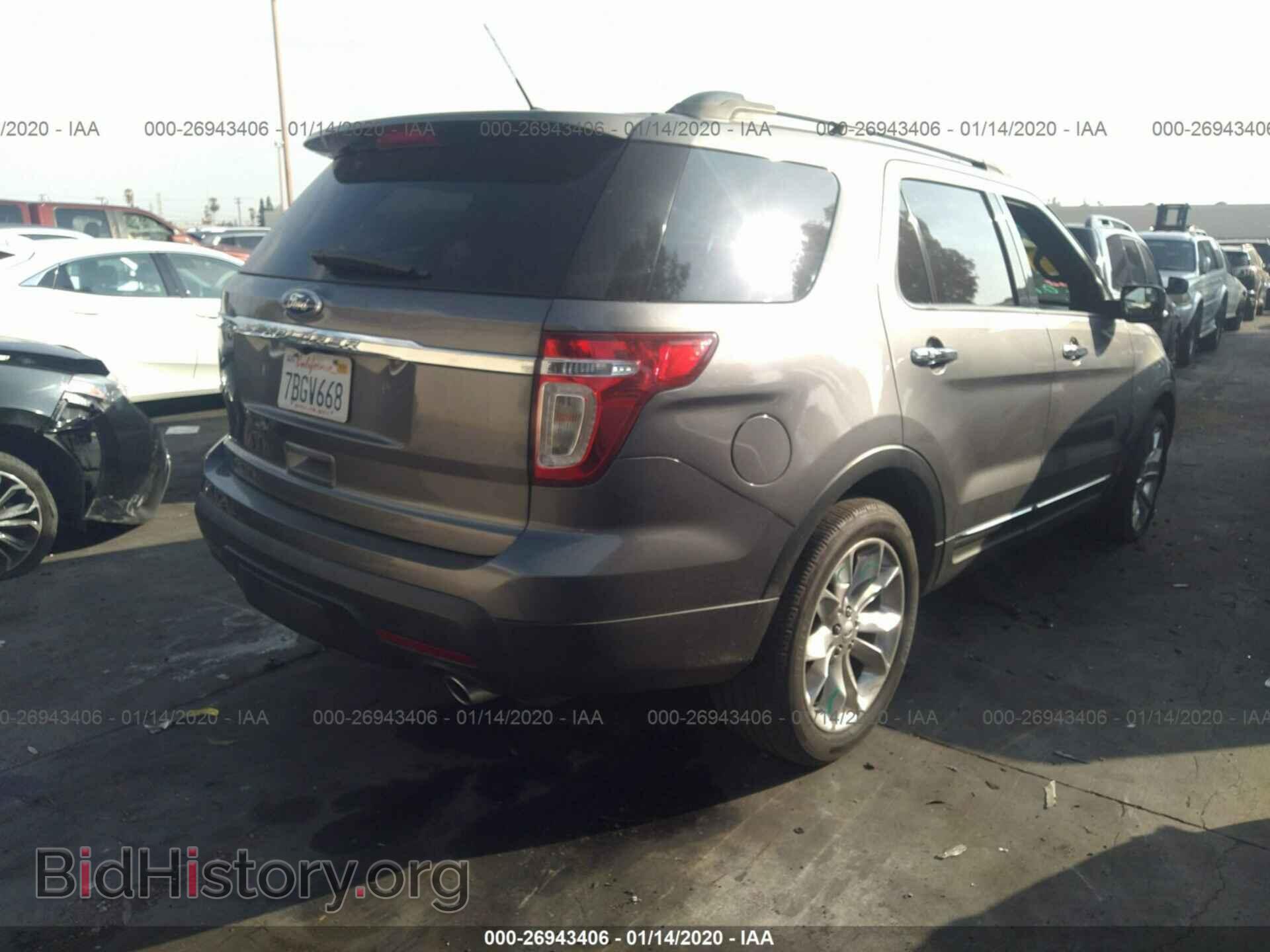 2014 FORD EXPLORER - VIN: 1FM5K7D86EGA33006 - Photo 4
