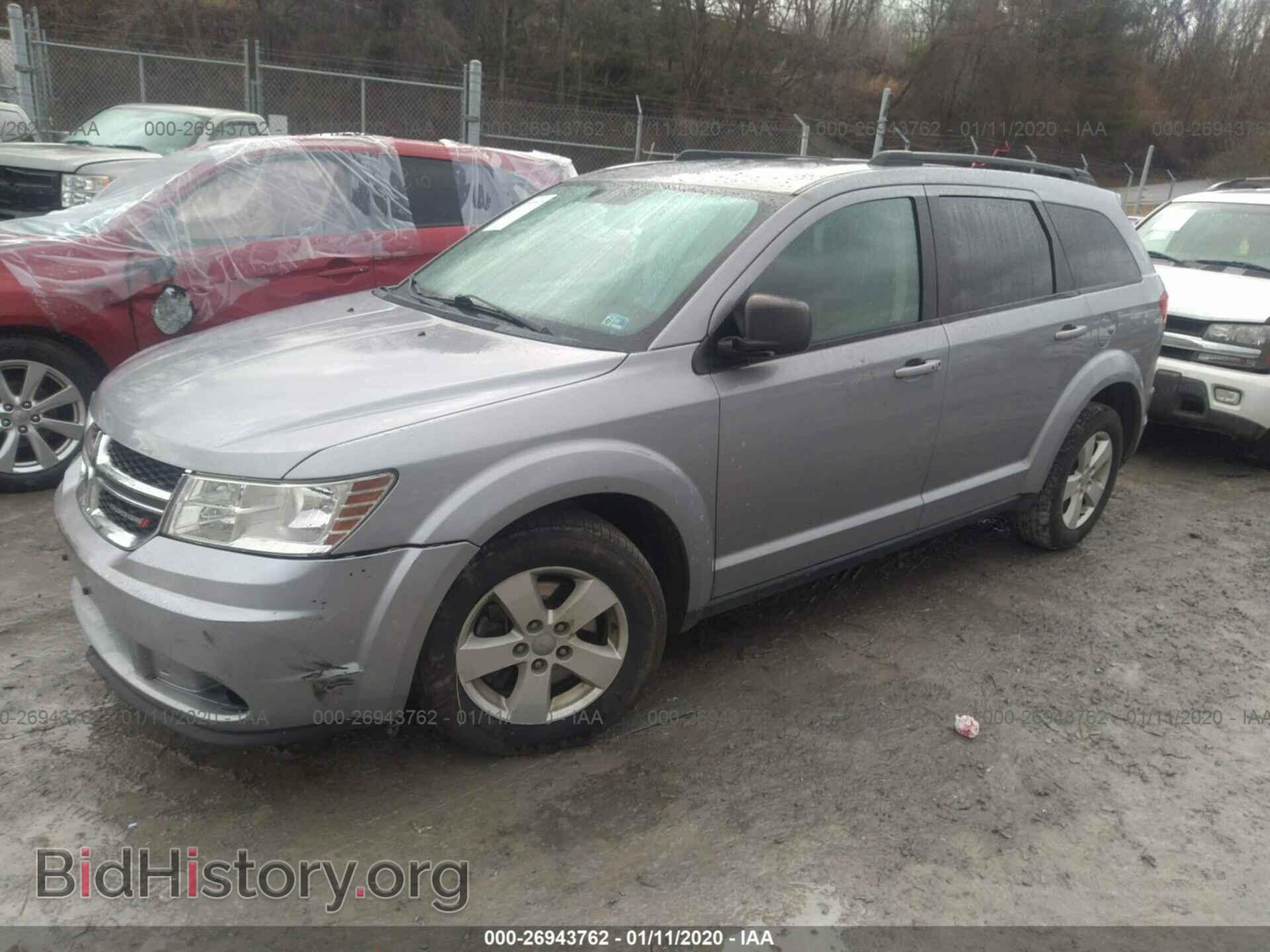2016 DODGE JOURNEY - VIN: 3C4PDCAB2GT103664 - Фото 2
