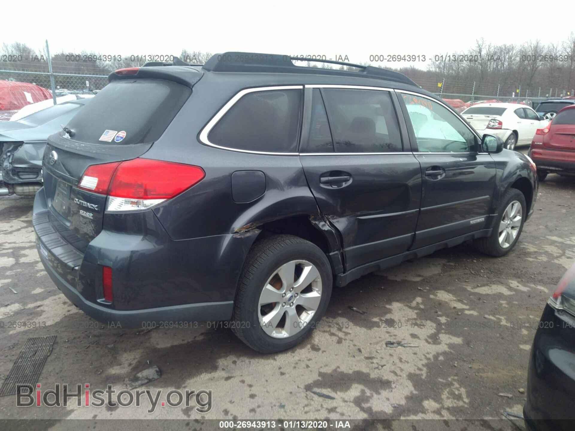2012 SUBARU OUTBACK - VIN: 4S4BRBKC2C3267219 - Фото 4