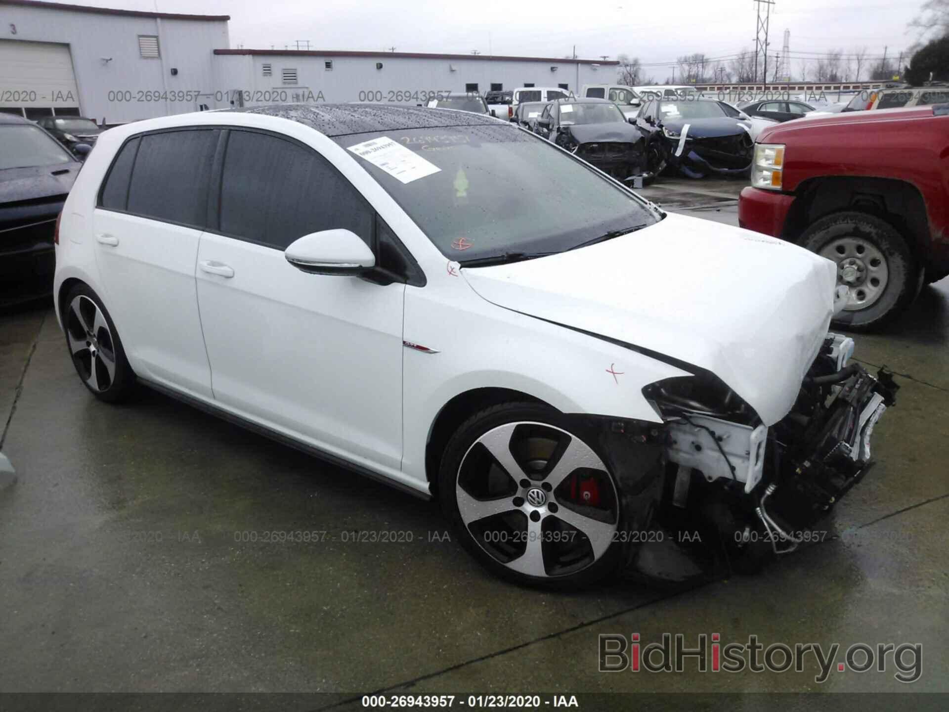 Photo 3VW547AU4HM015675 - VOLKSWAGEN GTI 2017