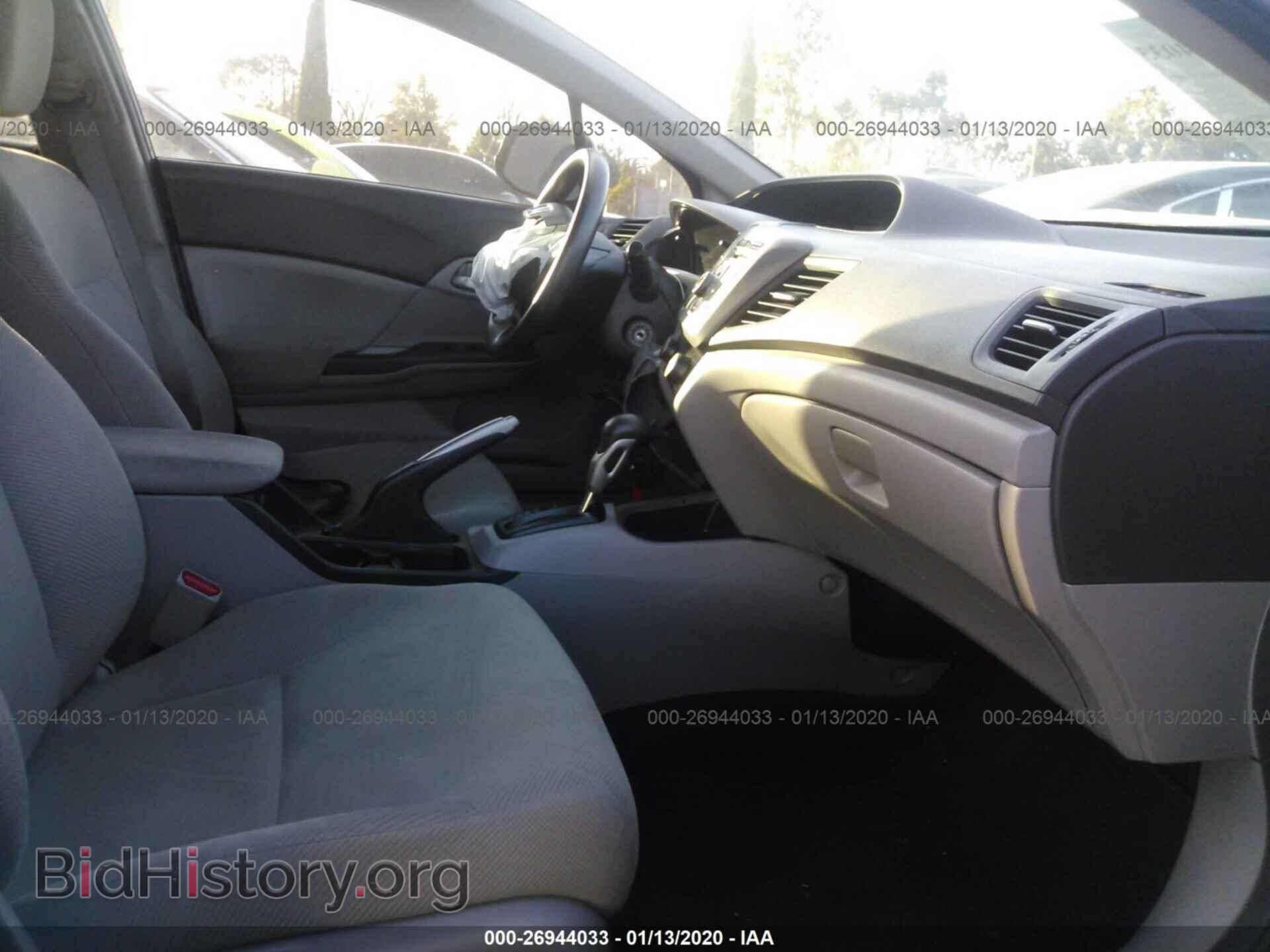 2012 HONDA CIVIC - VIN: 2HGFB2F61CH548974 - Photo 5