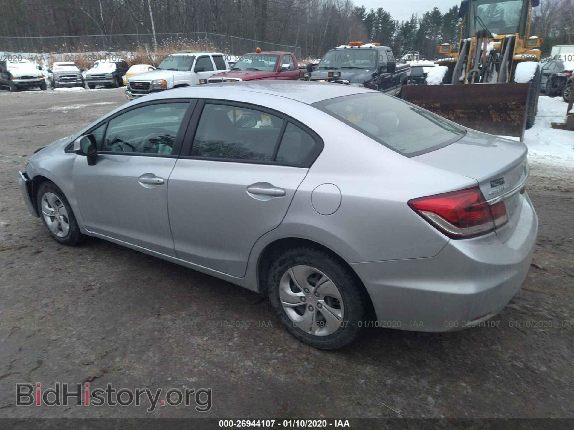 2013 HONDA CIVIC - VIN: 2HGFB2F5XDH549386 - Фото 3