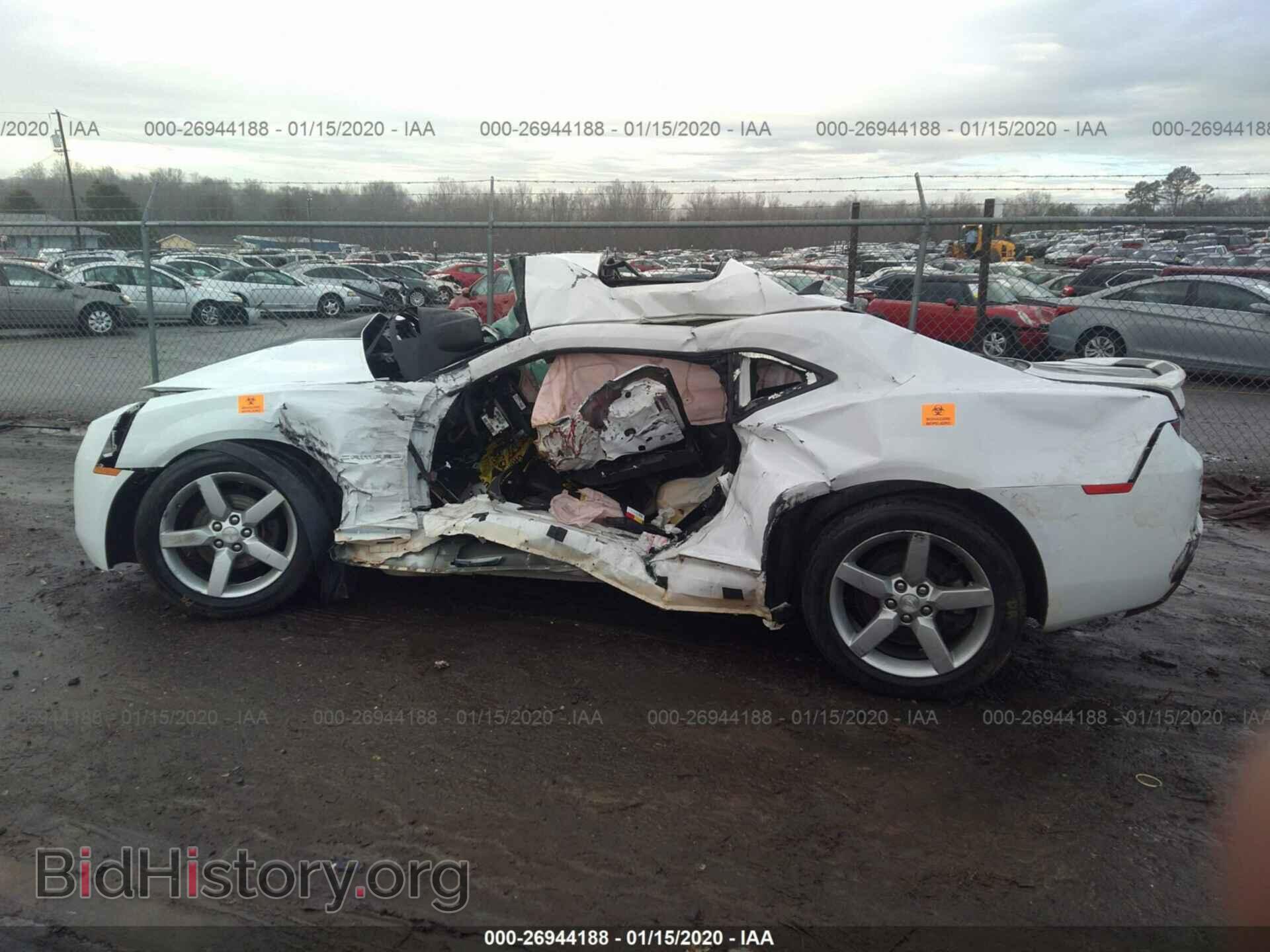 2013 CHEVROLET CAMARO - VIN: 2G1FC1E38D9231663 - Фото 6