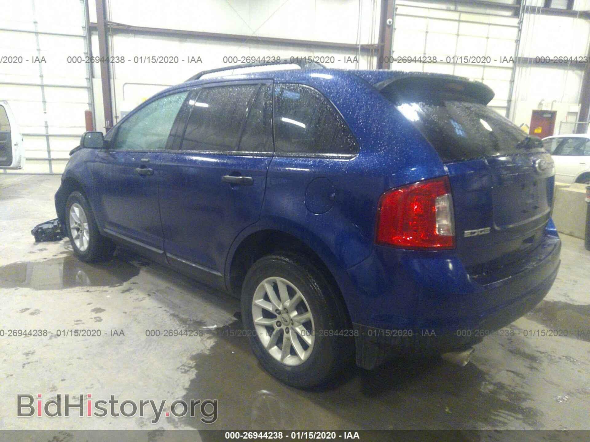 2013 FORD EDGE - VIN: 2FMDK3GC3DBC68831 - Фото 3