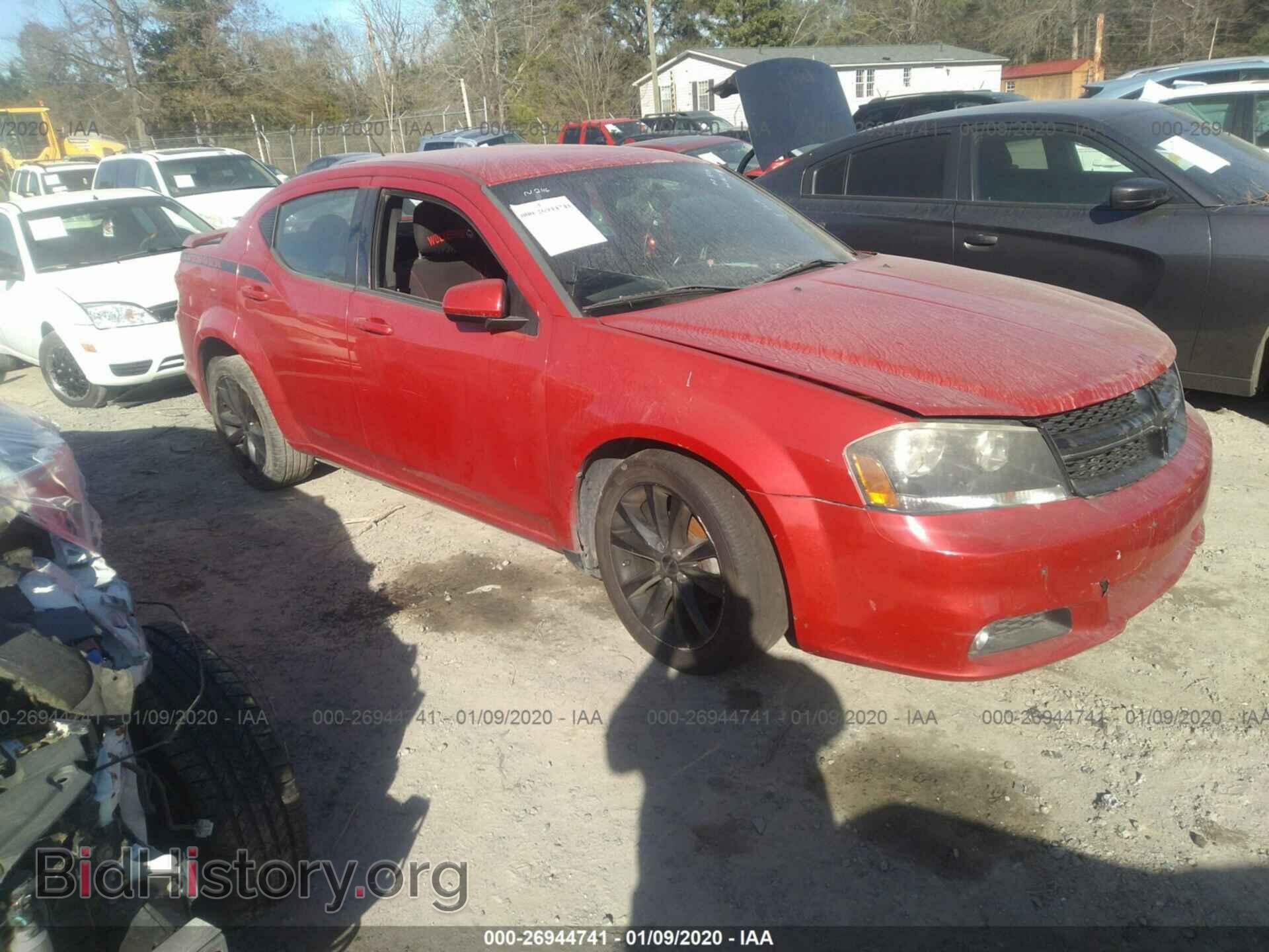 Фотография 1C3CDZCB5DN664357 - DODGE AVENGER 2013