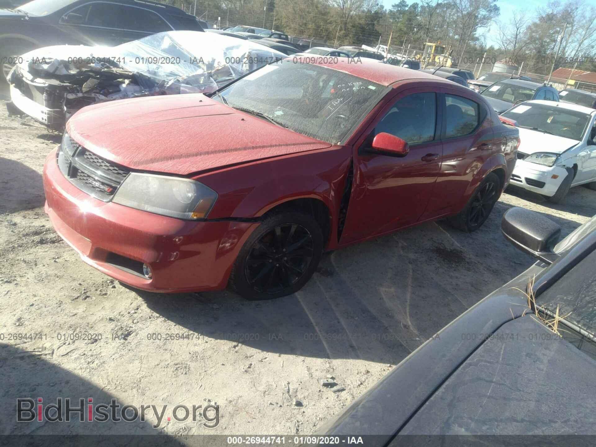 2013 DODGE AVENGER - VIN: 1C3CDZCB5DN664357 - Фото 2