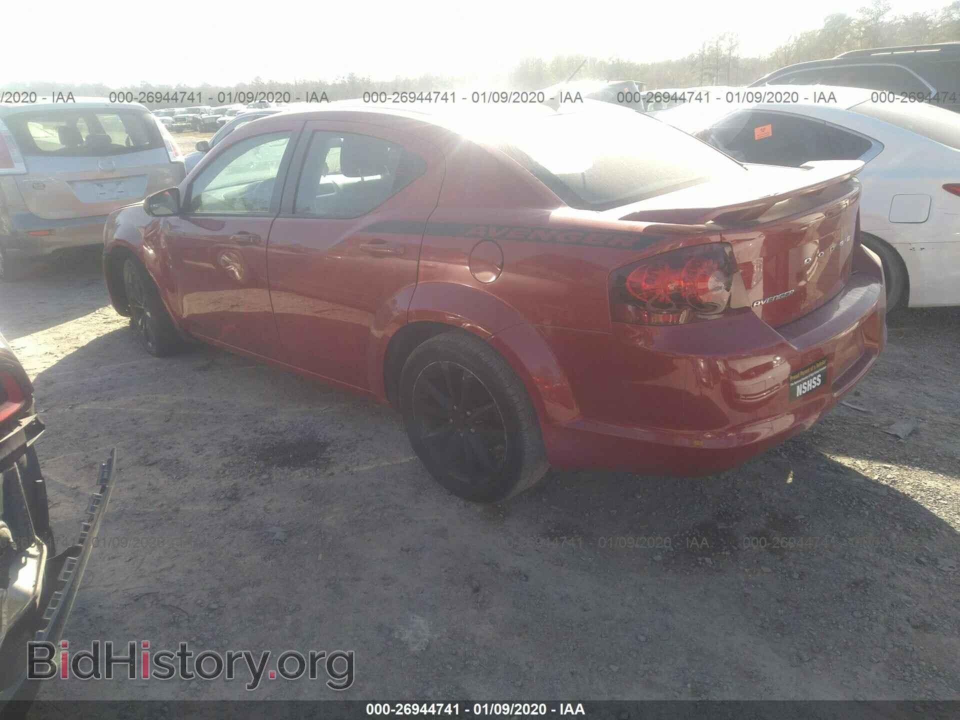 2013 DODGE AVENGER - VIN: 1C3CDZCB5DN664357 - Фото 3