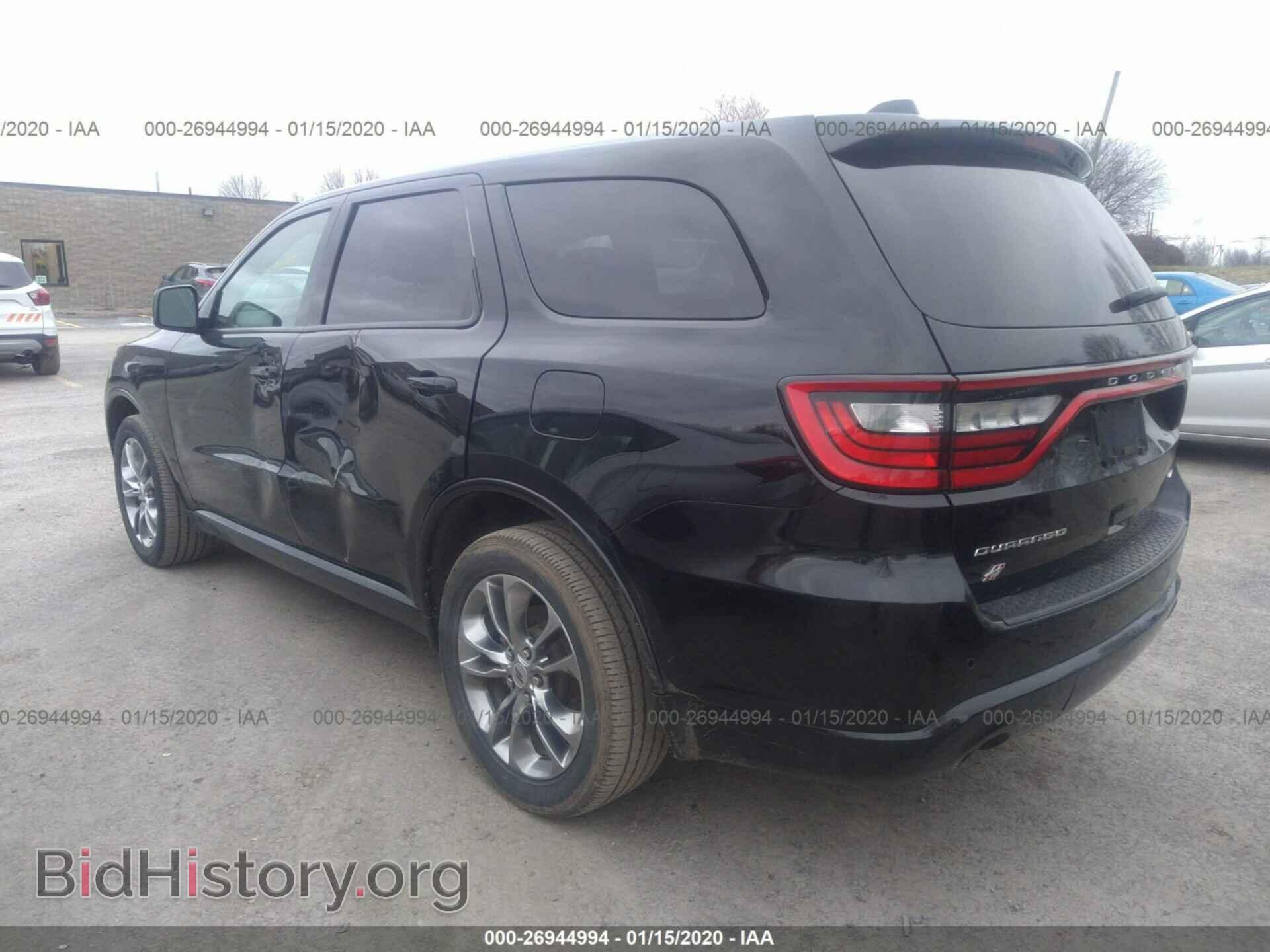 2019 DODGE DURANGO - VIN: 1C4RDJDG0KC651994 - Фото 3
