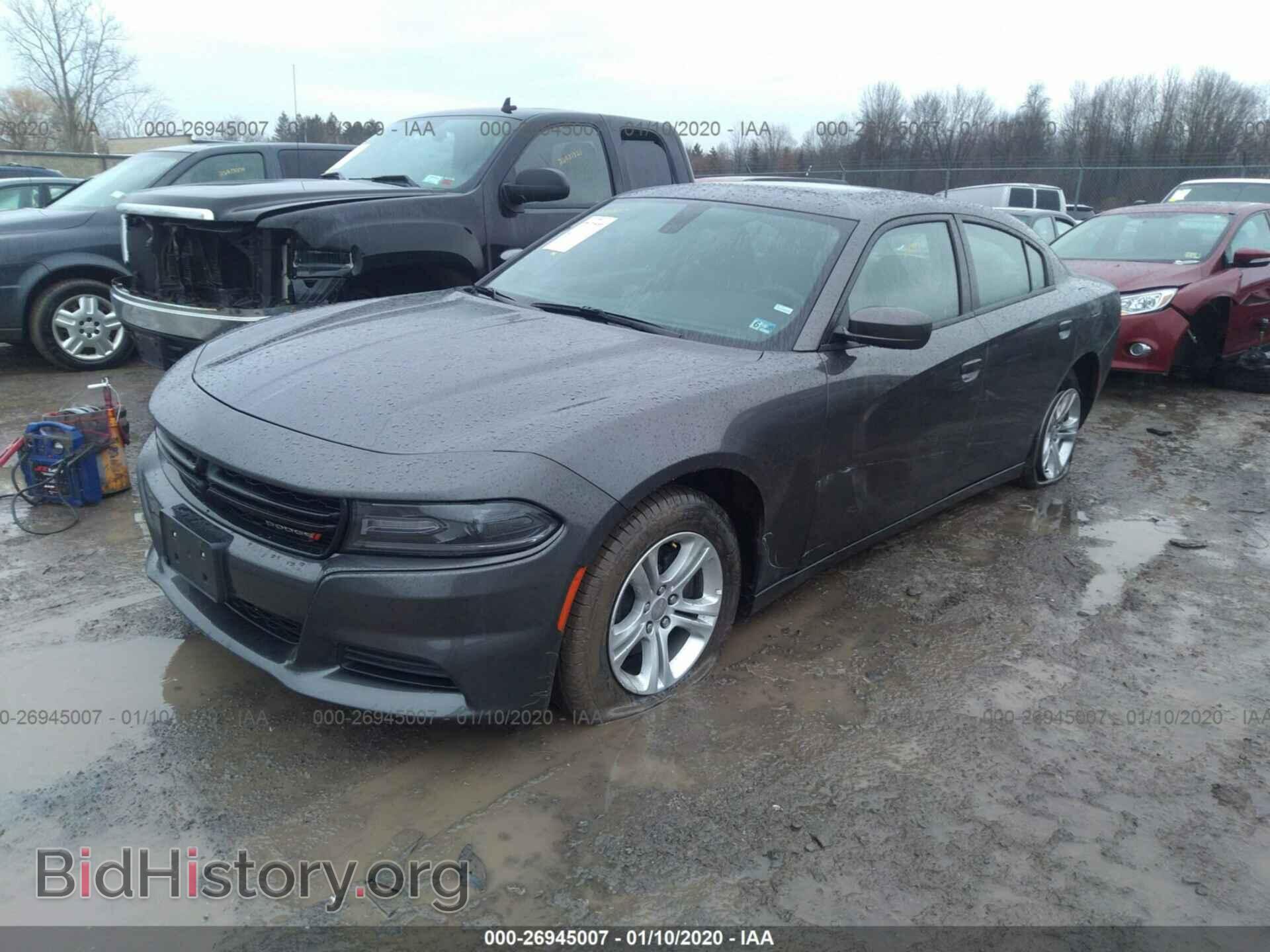2019 DODGE CHARGER - VIN: 2C3CDXBG4KH655804 - Фото 2