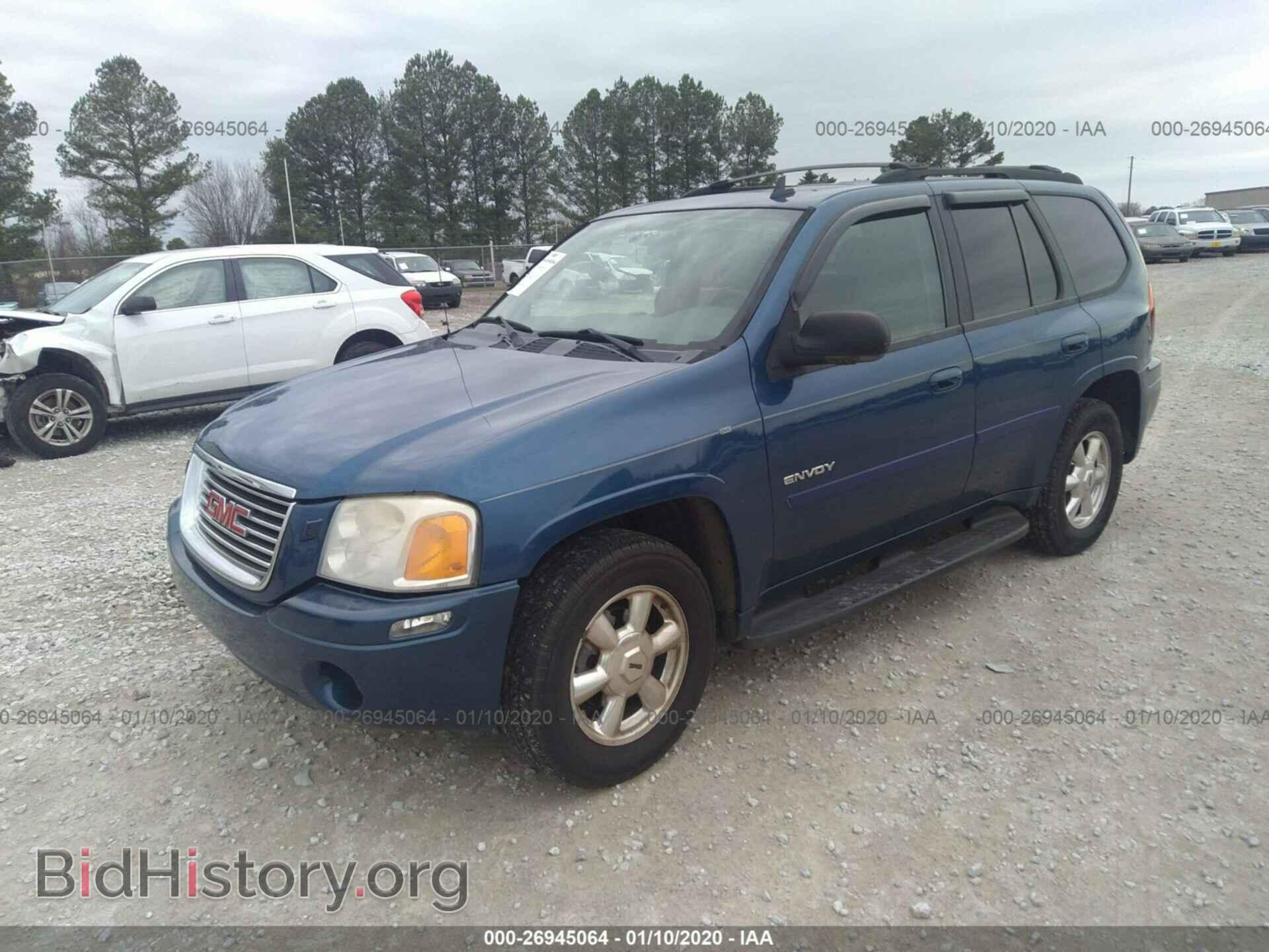 2006 GMC ENVOY - VIN: 1GKDS13S462178297 - Фото 2