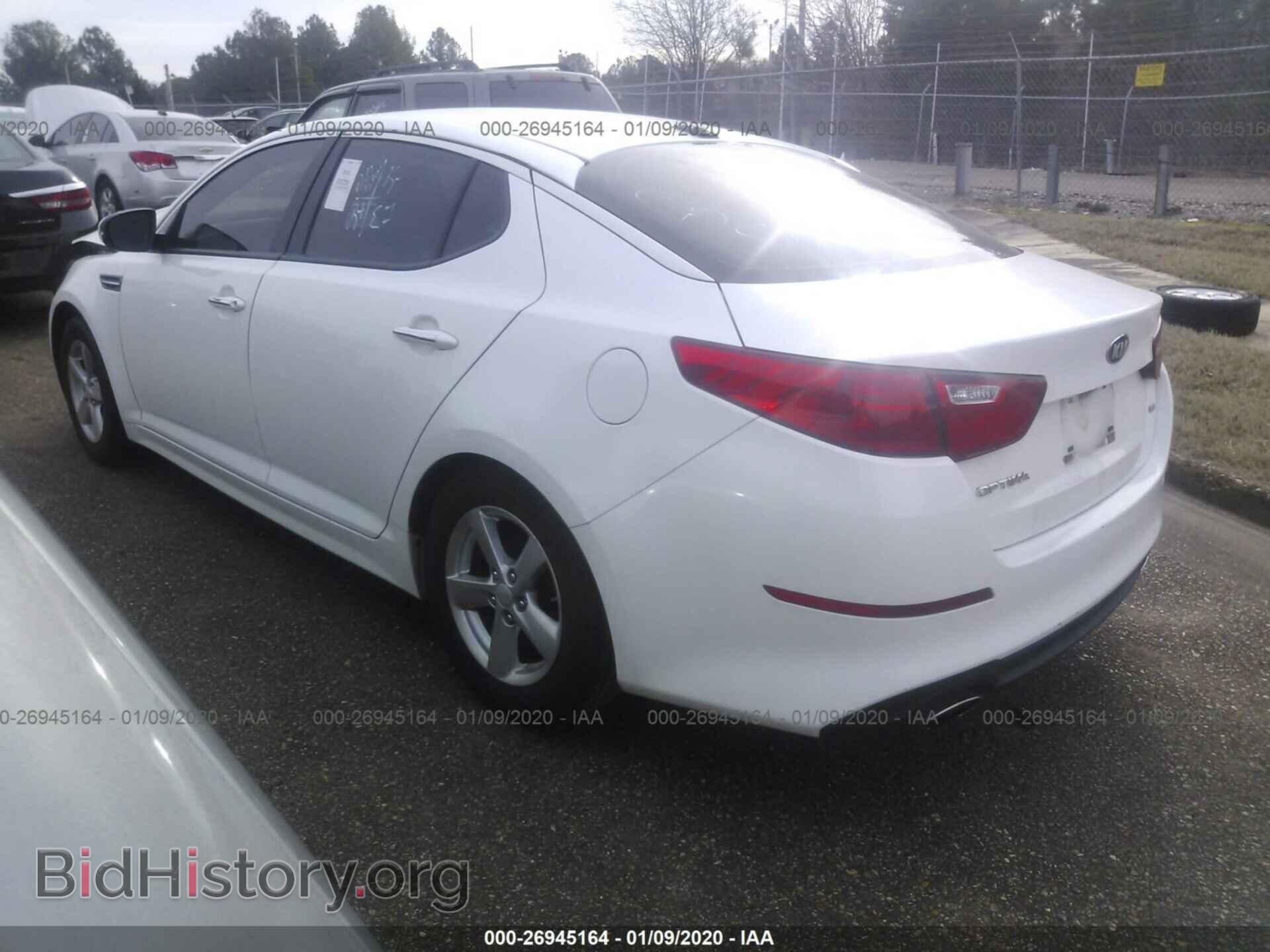 2015 KIA OPTIMA - VIN: KNAGM4A79F5593050 - Photo 3