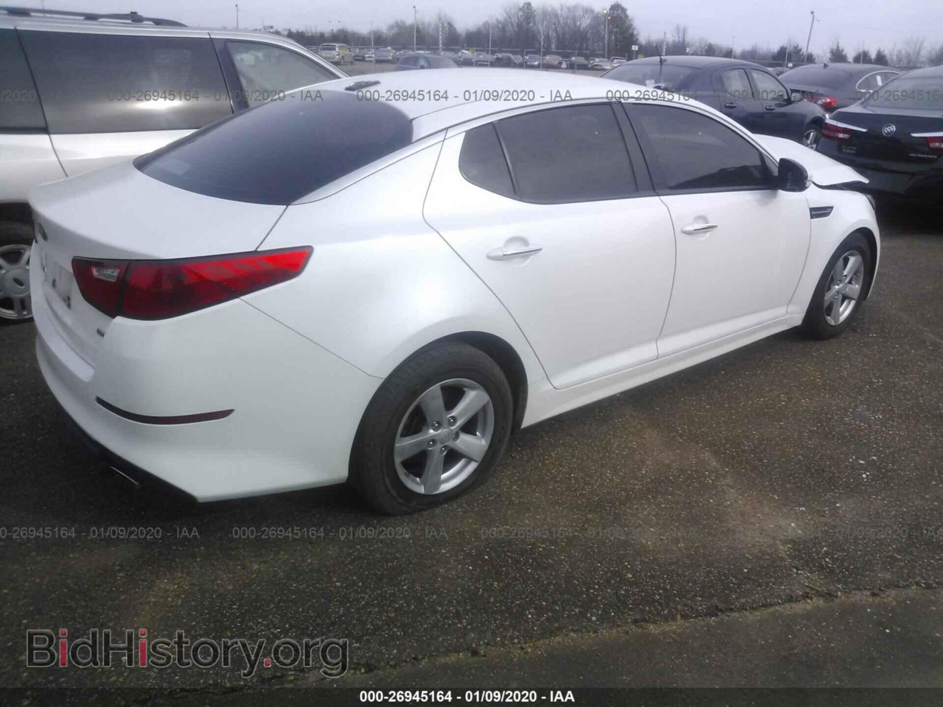 2015 KIA OPTIMA - VIN: KNAGM4A79F5593050 - Photo 4