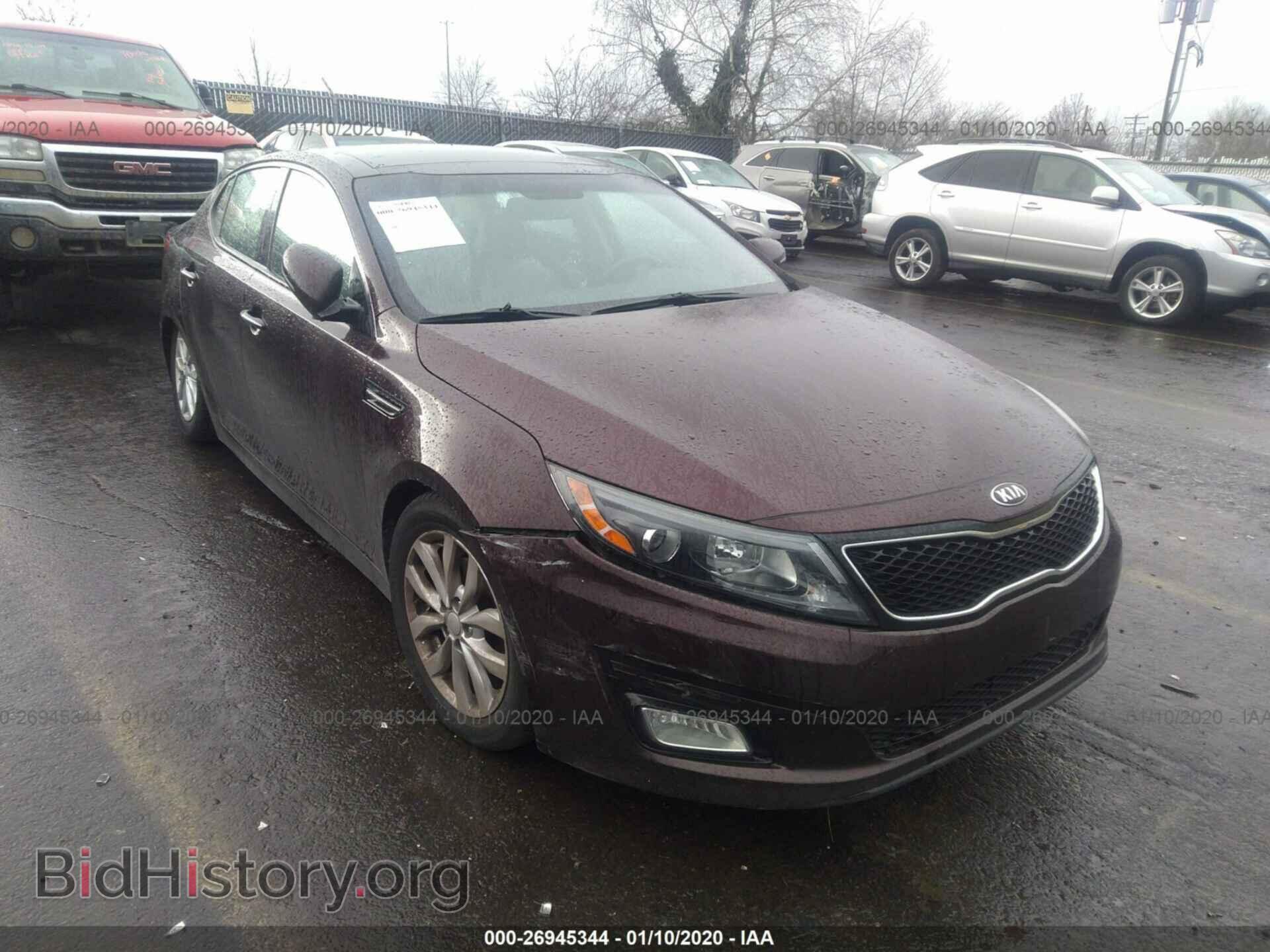 Фотография 5XXGN4A73EG326125 - KIA OPTIMA 2014