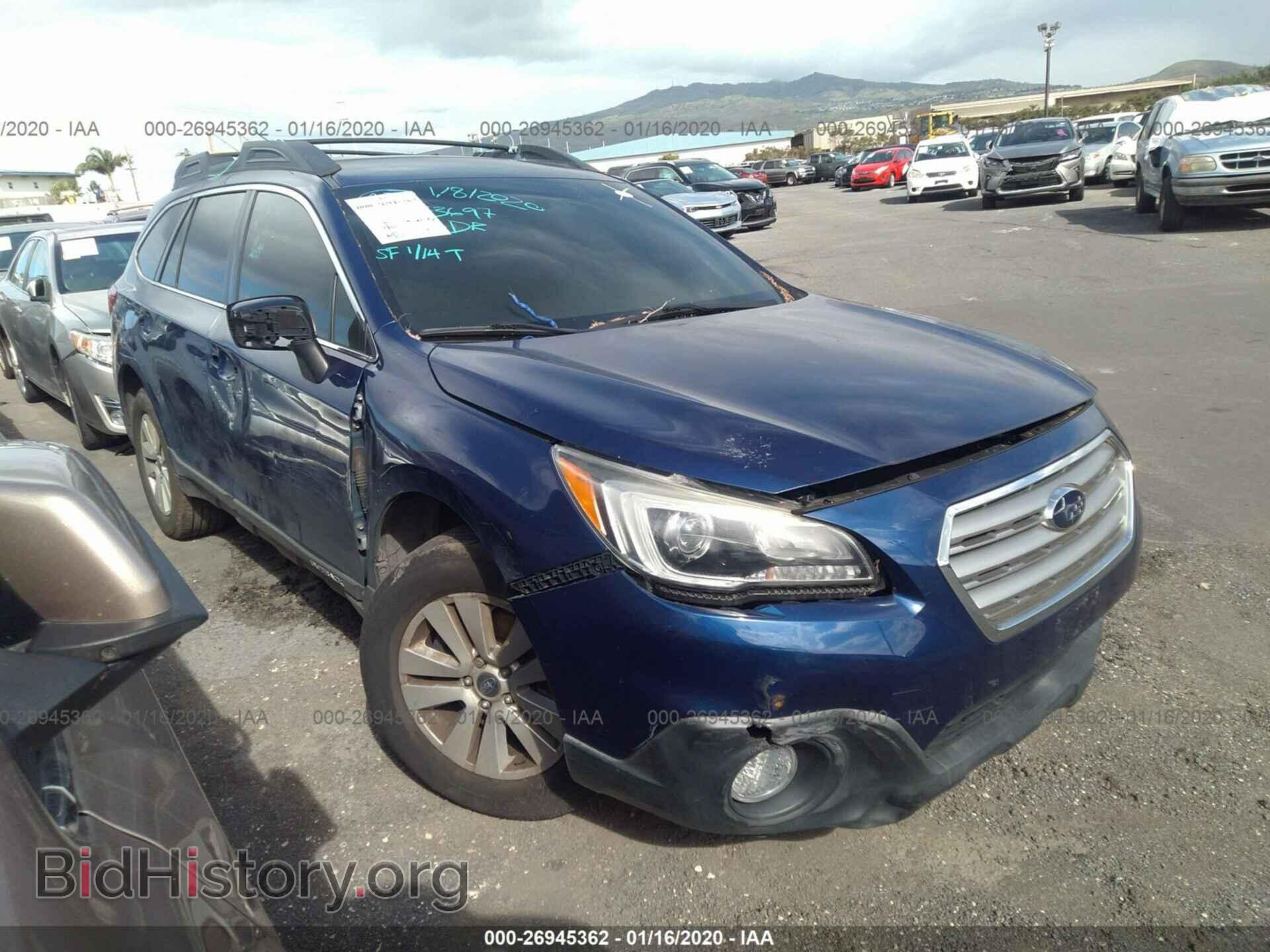 Photo 4S4BSBCC8F3312350 - SUBARU OUTBACK 2015