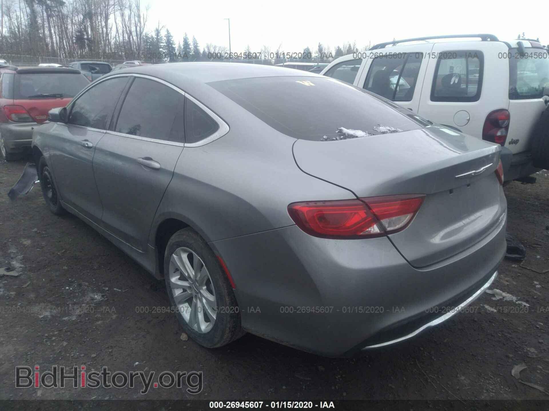 2016 CHRYSLER 200 - VIN: 1C3CCCAB2GN173364 - Фото 3
