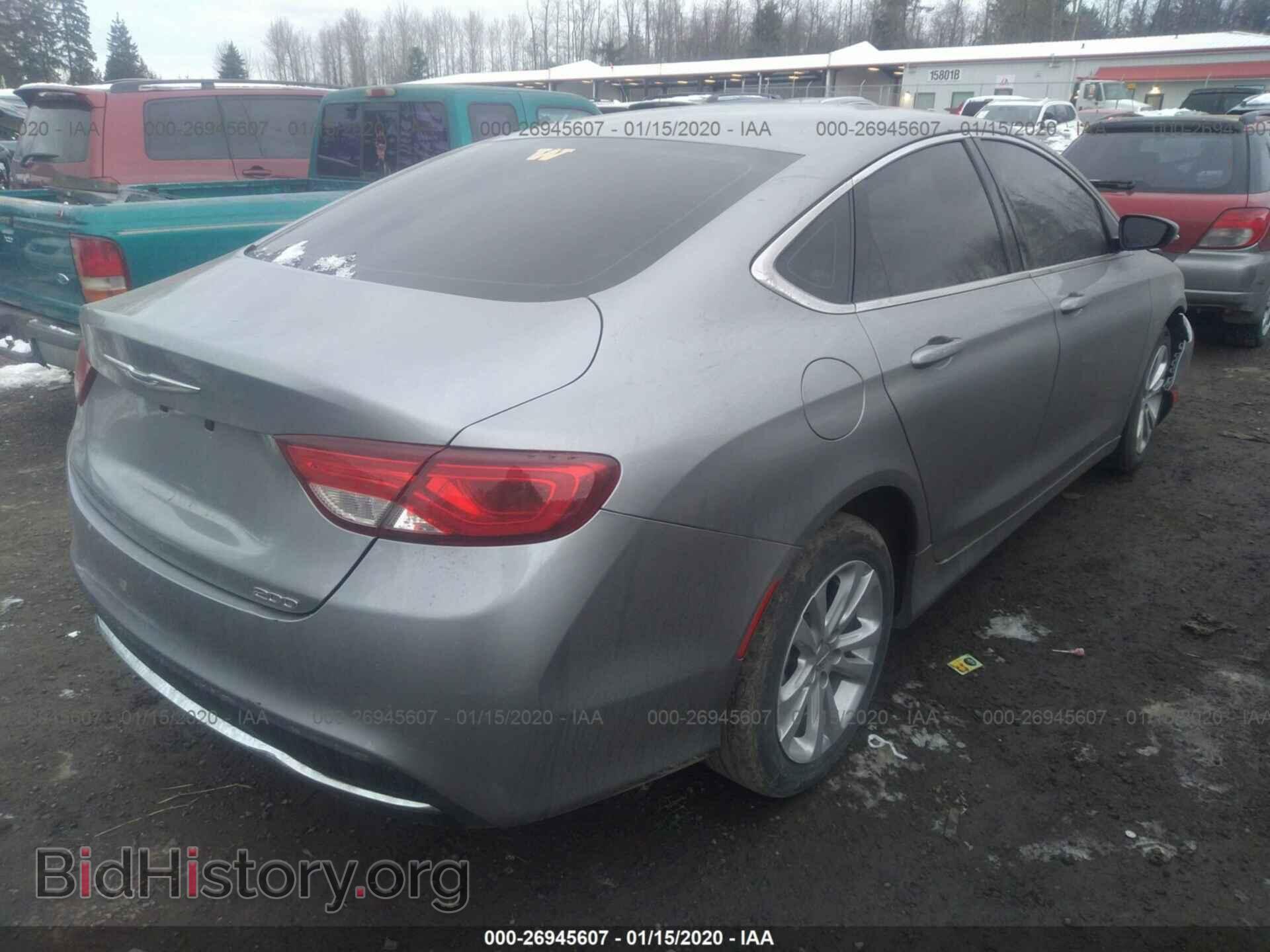 2016 CHRYSLER 200 - VIN: 1C3CCCAB2GN173364 - Фото 4