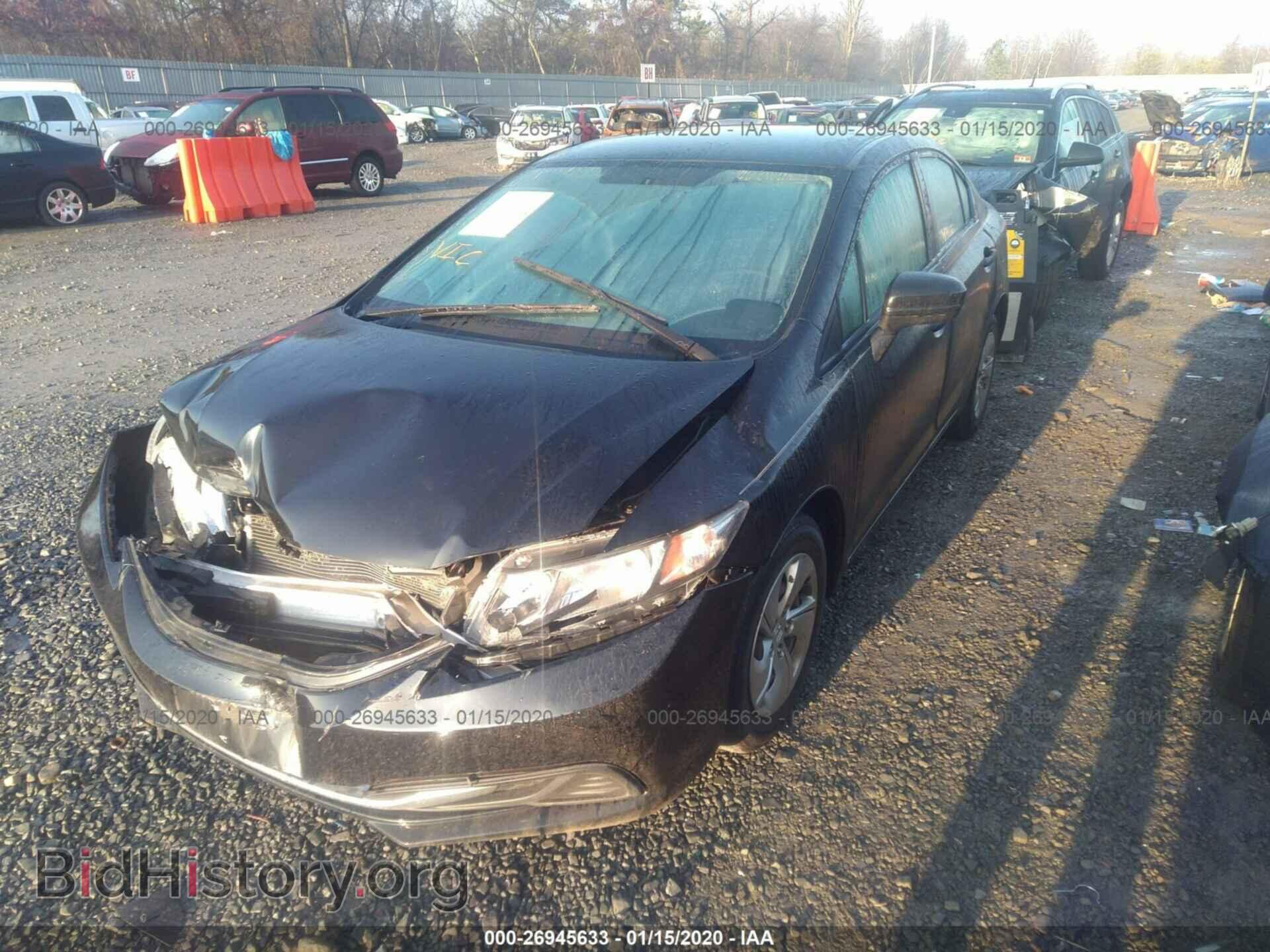 2014 HONDA CIVIC - VIN: 19XFB2F54EE247183 - Photo 2