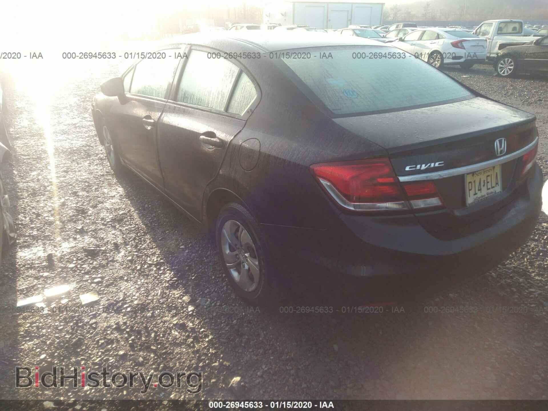 2014 HONDA CIVIC - VIN: 19XFB2F54EE247183 - Photo 3