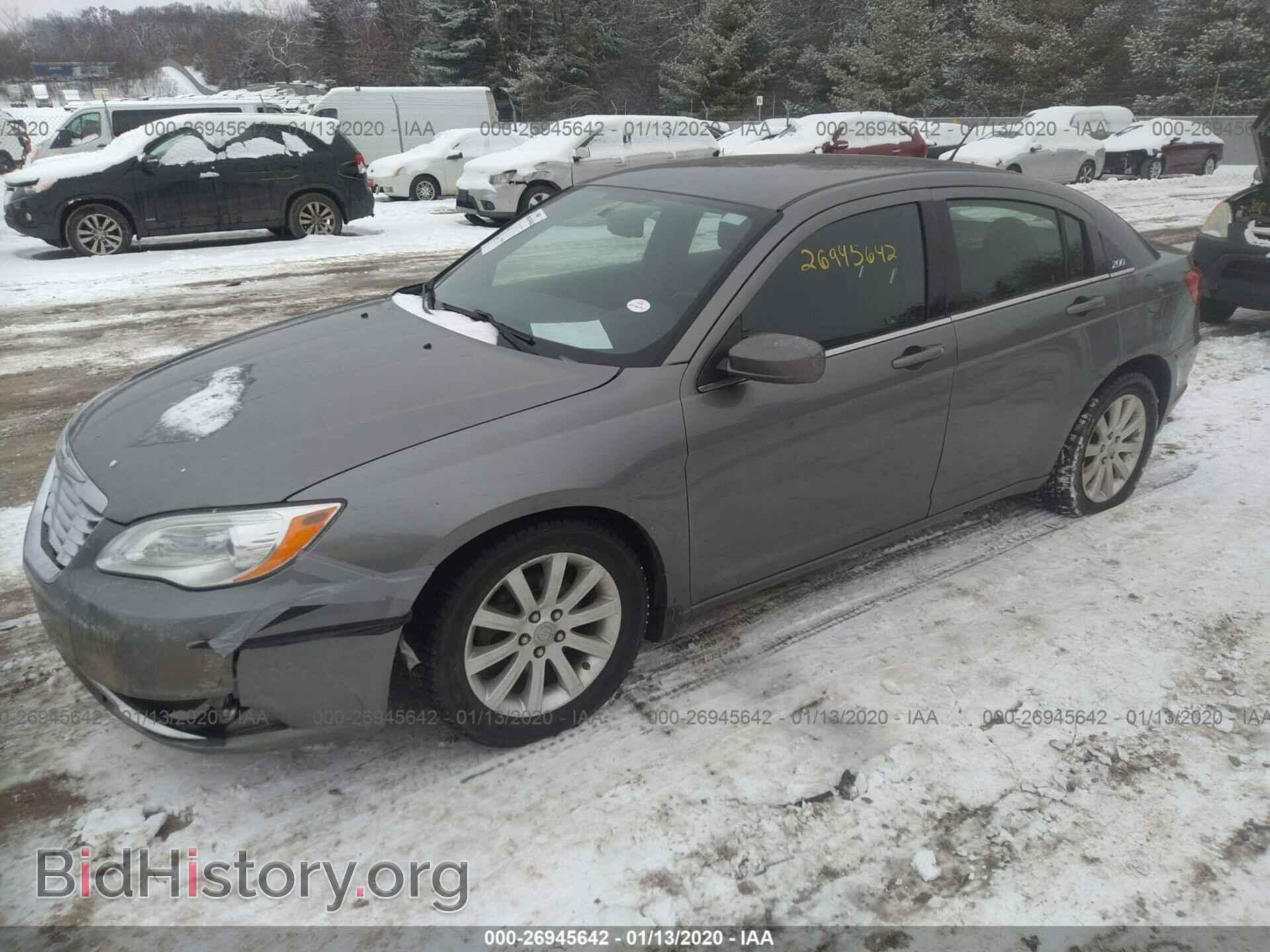 2012 CHRYSLER 200 - VIN: 1C3CCBBG8CN227135 - Фото 2