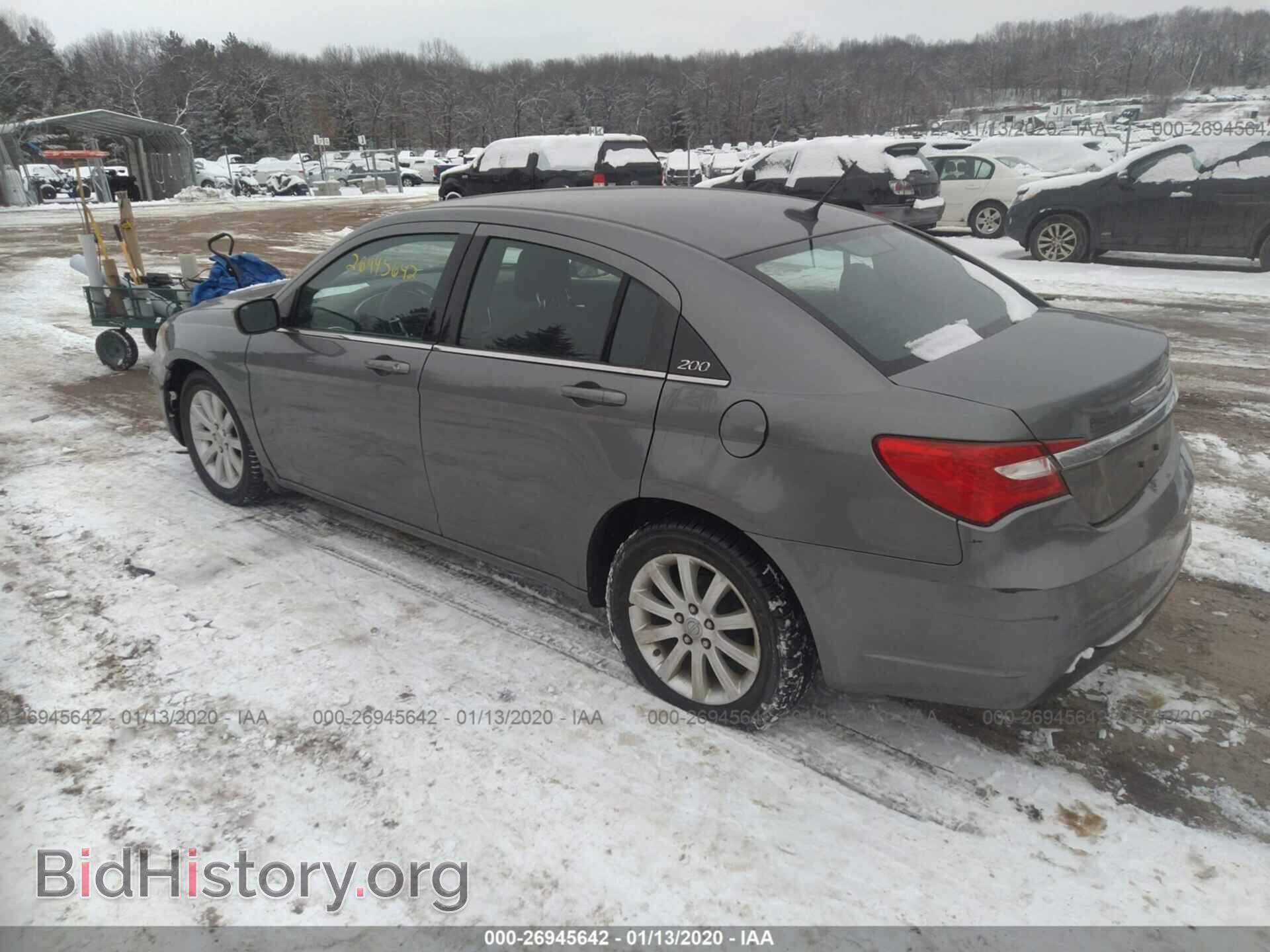 2012 CHRYSLER 200 - VIN: 1C3CCBBG8CN227135 - Фото 3