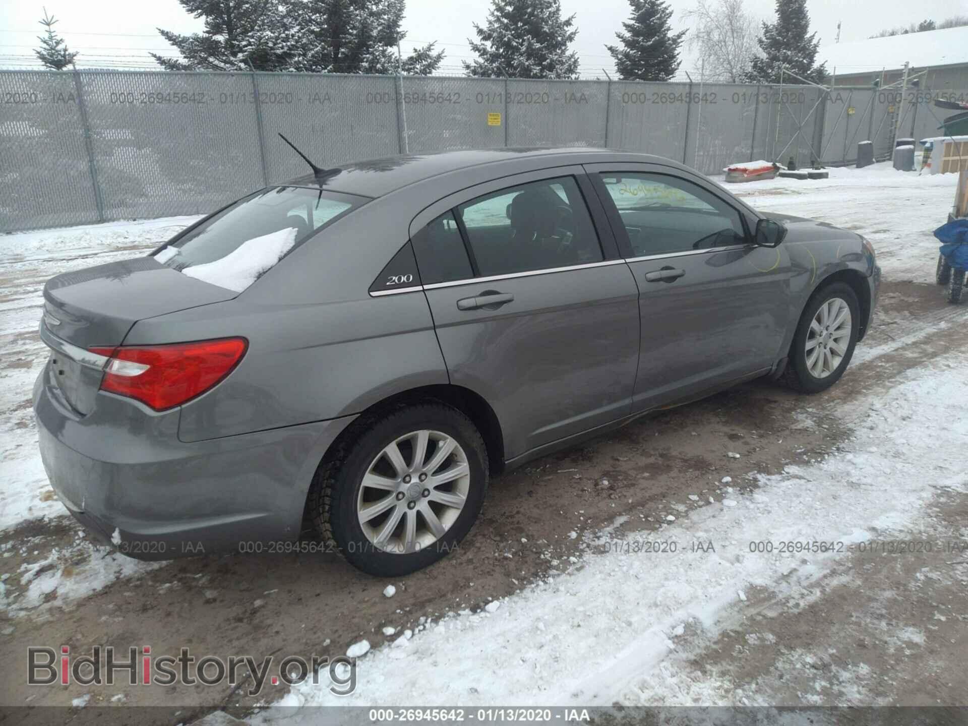 2012 CHRYSLER 200 - VIN: 1C3CCBBG8CN227135 - Фото 4