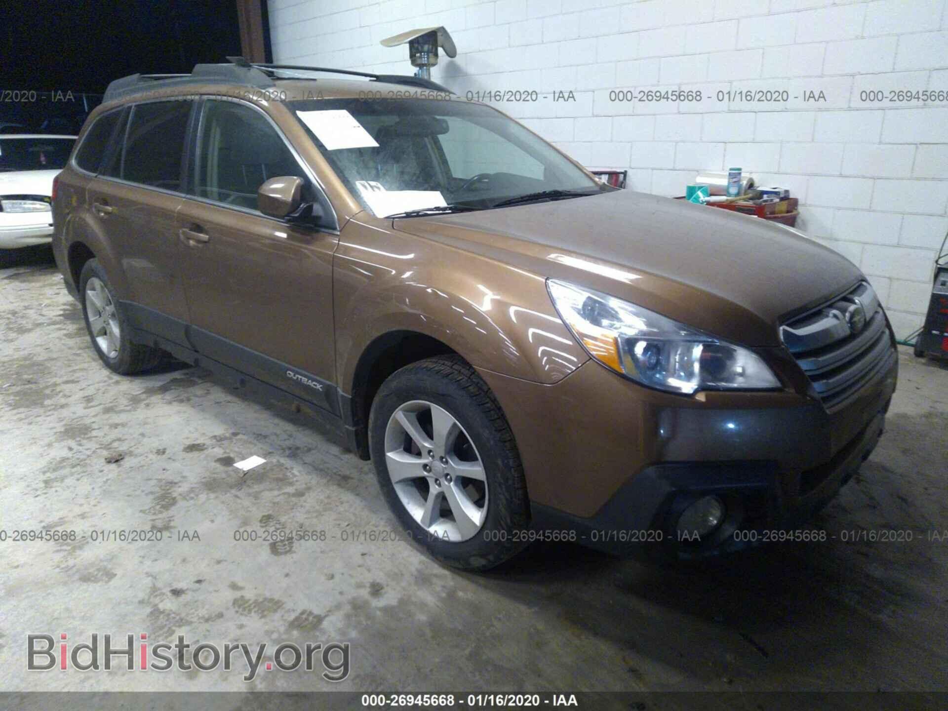 Фотография 4S4BRBCCXD1276584 - SUBARU OUTBACK 2013