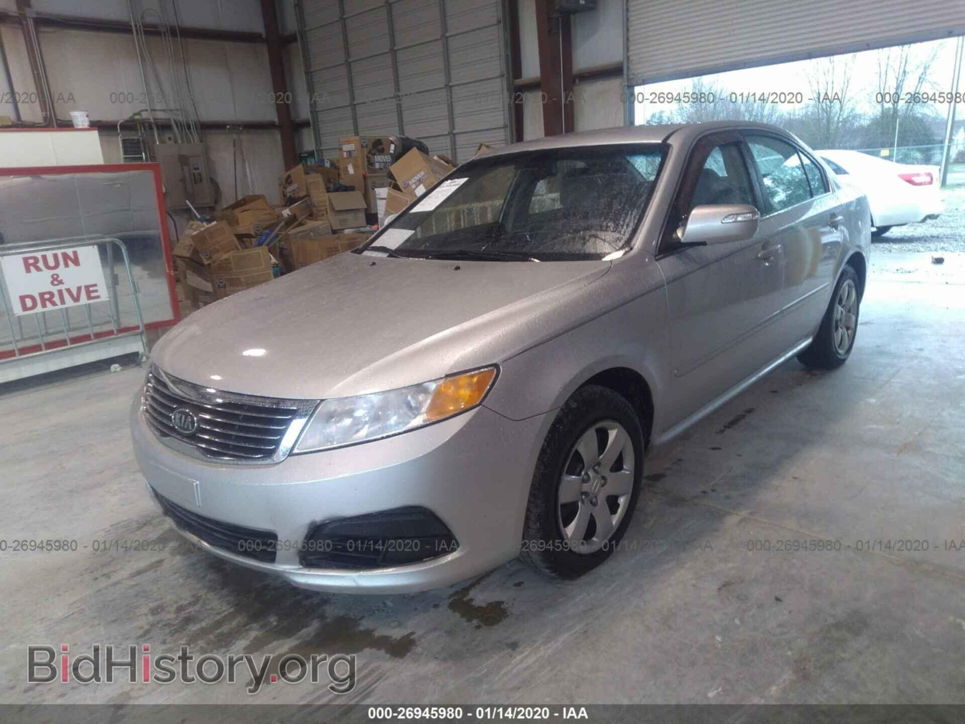 2009 KIA OPTIMA - VIN: KNAGE228495303813 - Фото 2