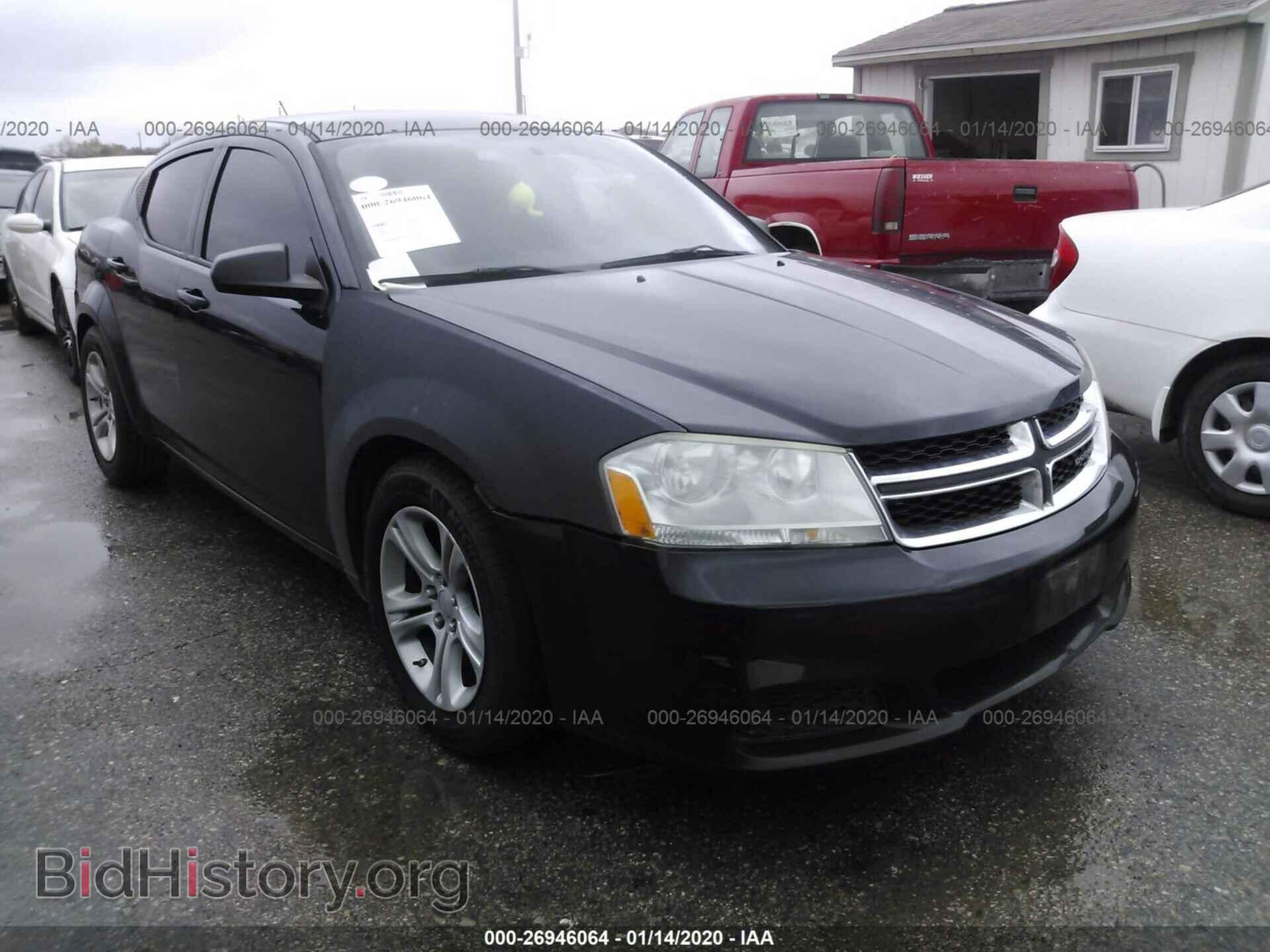 Фотография 1C3CDZAB6DN572130 - DODGE AVENGER 2013