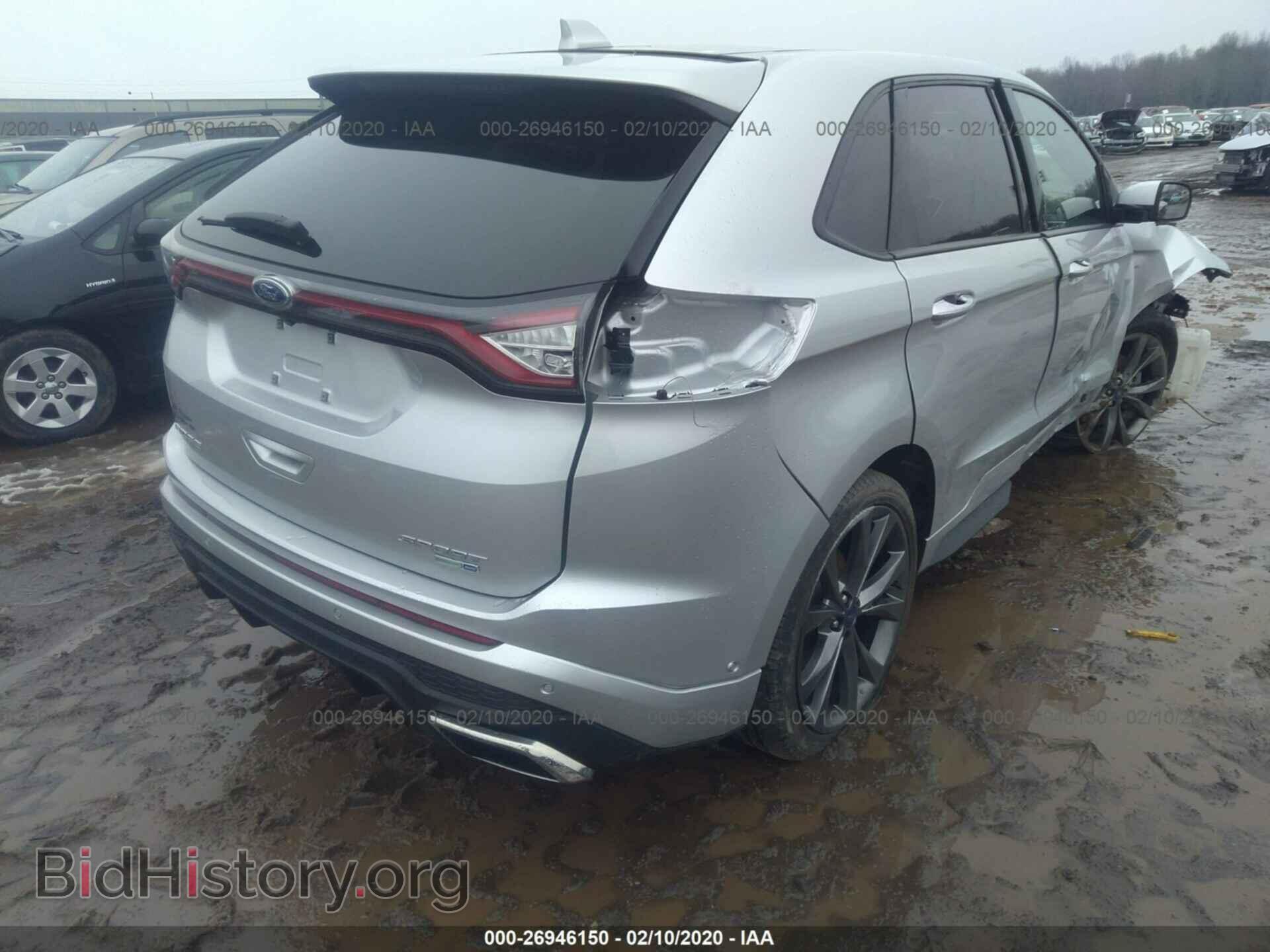 2016 FORD EDGE - VIN: 2FMPK4AP5GBB92757 - Фото 4