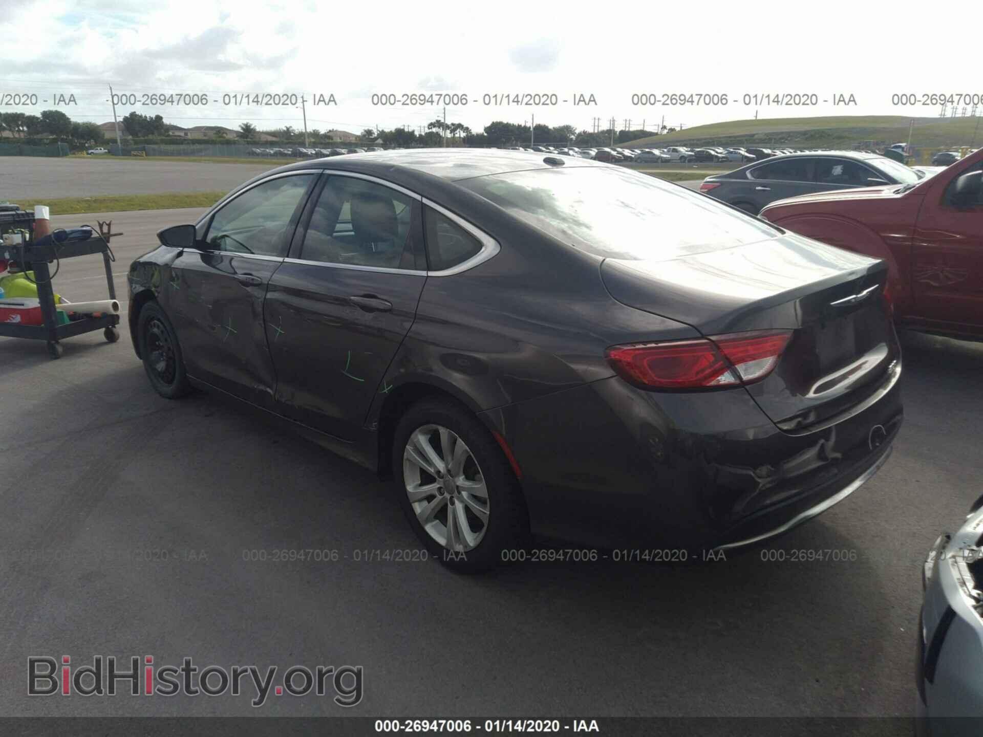 2015 CHRYSLER 200 - VIN: 1C3CCCAB7FN680744 - Фото 3