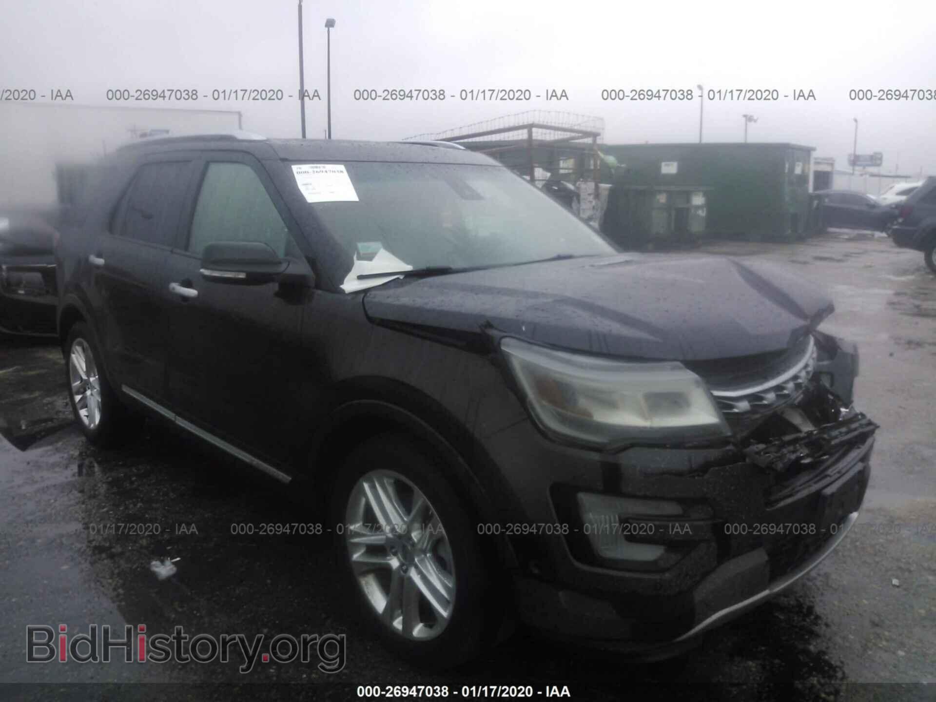 Фотография 1FM5K7F82GGB72016 - FORD EXPLORER 2016