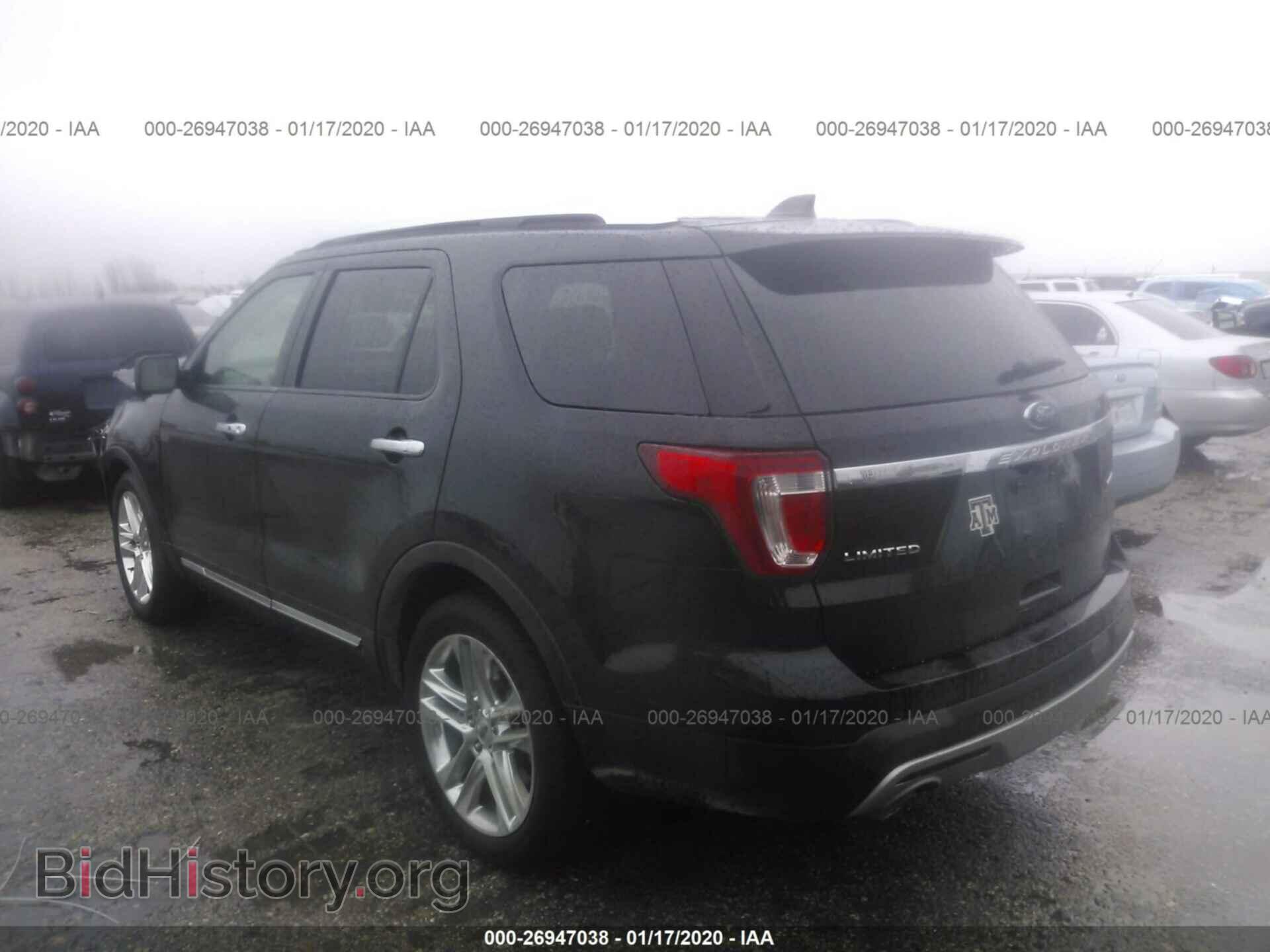 2016 FORD EXPLORER - VIN: 1FM5K7F82GGB72016 - Photo 3