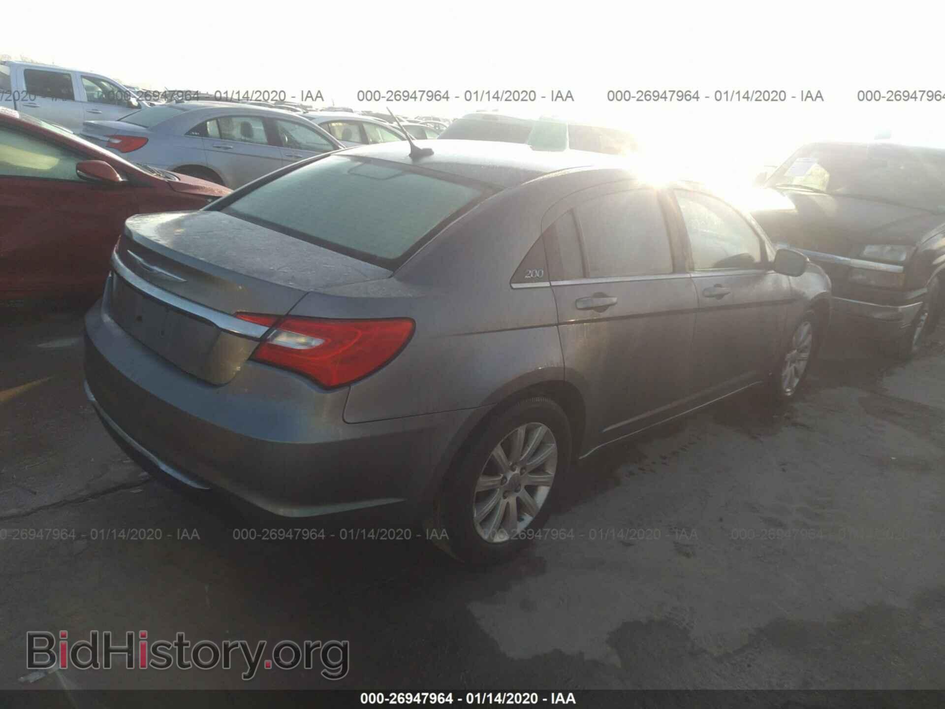 2012 CHRYSLER 200 - VIN: 1C3CCBBB2CN119615 - Фото 4