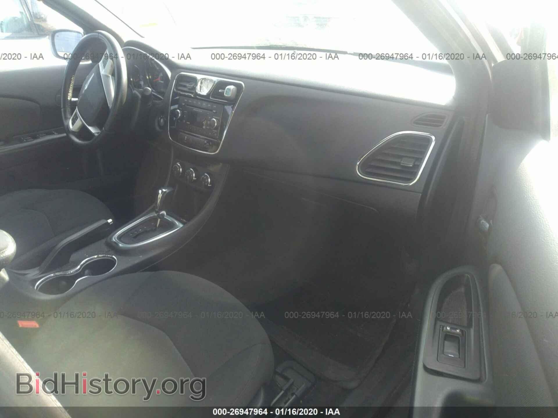2012 CHRYSLER 200 - VIN: 1C3CCBBB2CN119615 - Фото 5