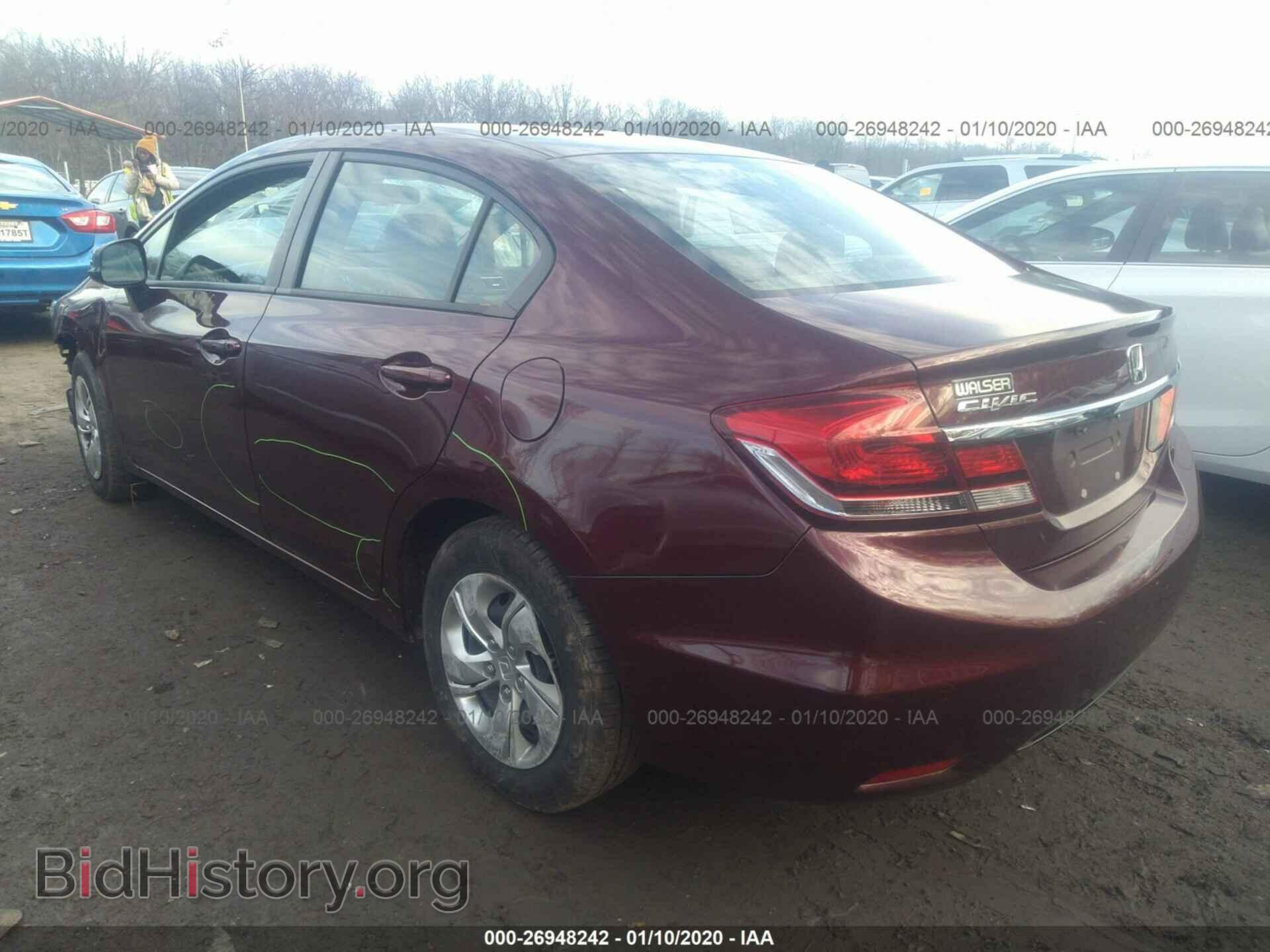2013 HONDA CIVIC - VIN: 19XFB2F51DE049305 - Фото 3