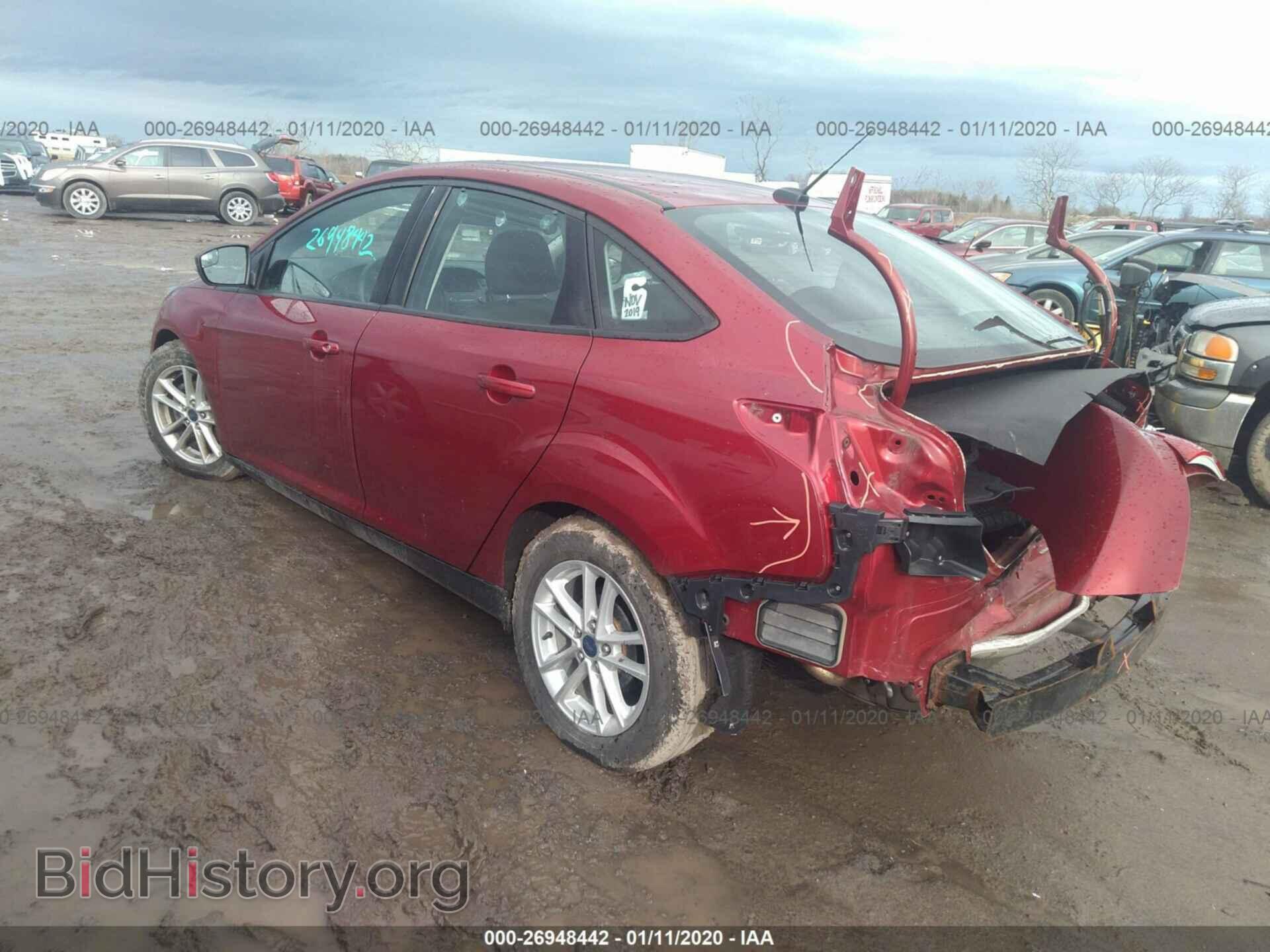 2016 FORD FOCUS - VIN: 1FADP3F20GL274658 - Фото 3