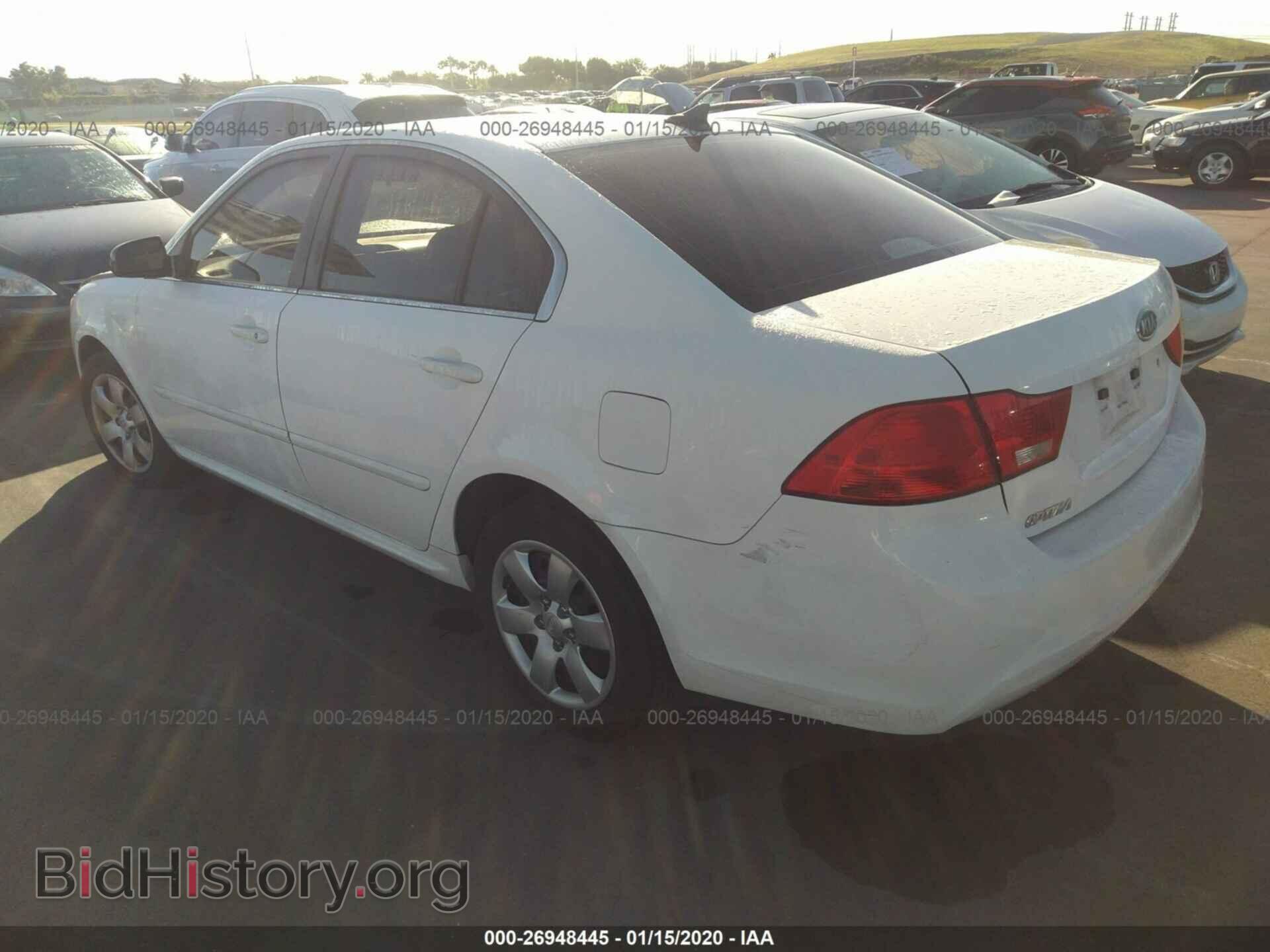 2009 KIA OPTIMA - VIN: KNAGE228295349429 - Фото 3