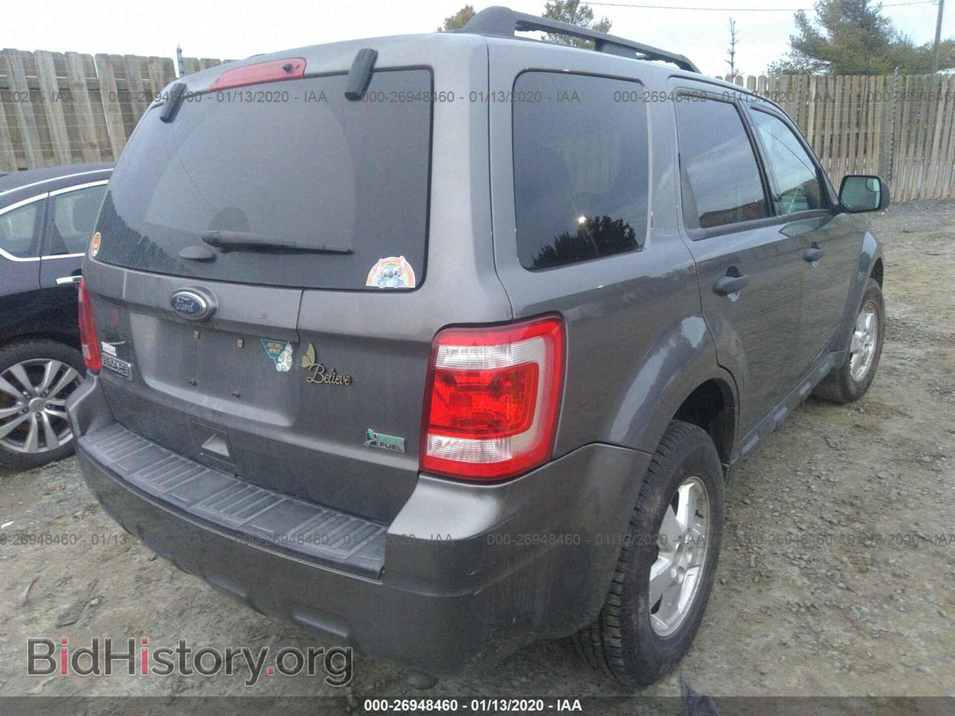 2011 FORD ESCAPE - VIN: 1FMCU0DG7BKA72762 - Фото 4