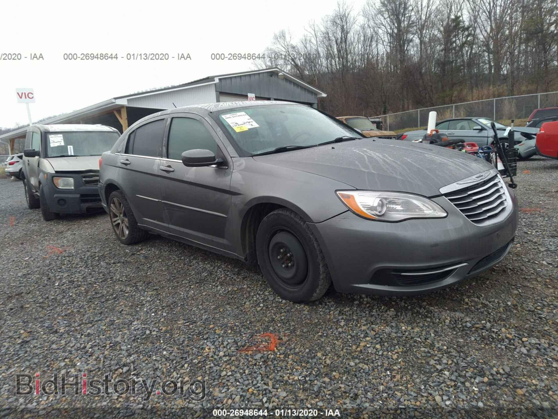 Фотография 1C3CCBAB4CN318201 - CHRYSLER 200 2012
