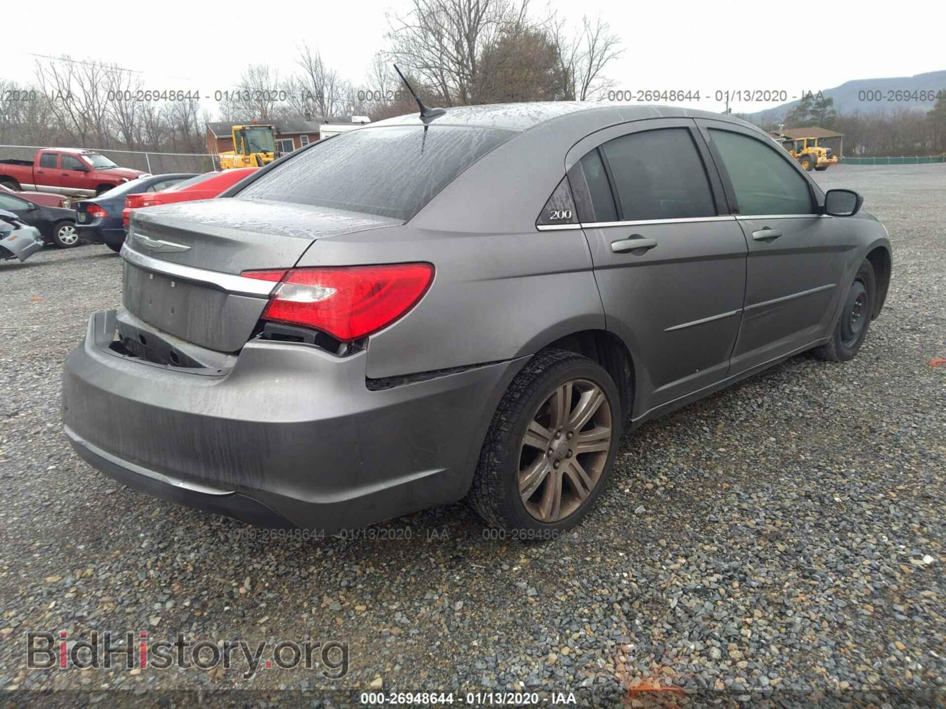 2012 CHRYSLER 200 - VIN: 1C3CCBAB4CN318201 - Фото 4
