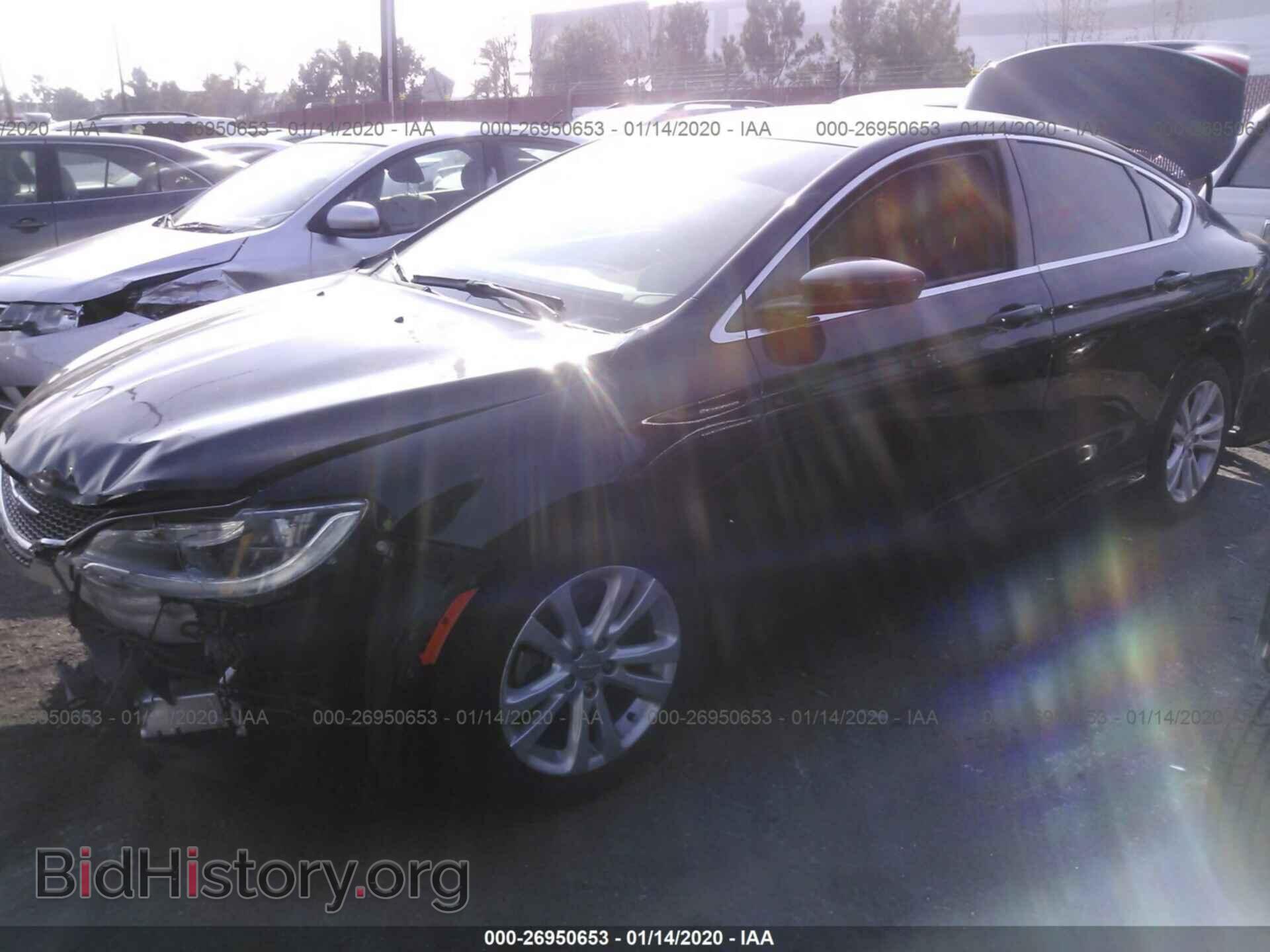 2015 CHRYSLER 200 - VIN: 1C3CCCAB2FN749632 - Фото 2