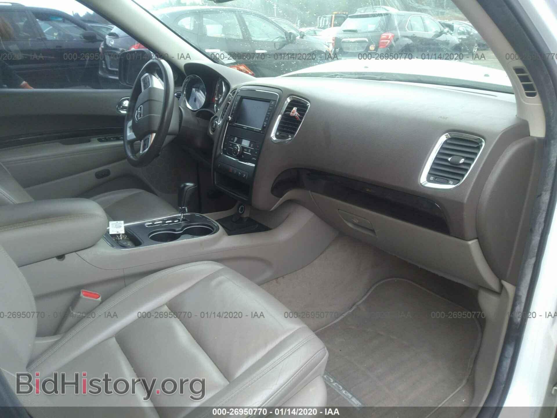 2013 DODGE DURANGO - VIN: 1C4RDJDG9DC660292 - Фото 5