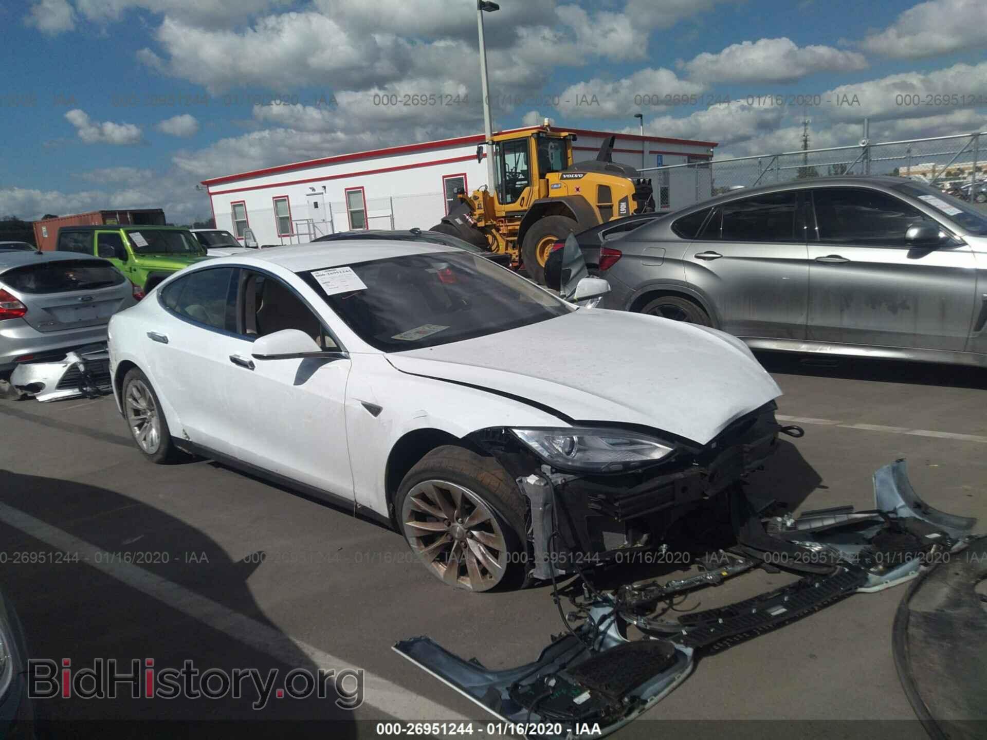 Фотография 5YJSA1E13GF129861 - TESLA MODEL S 2016