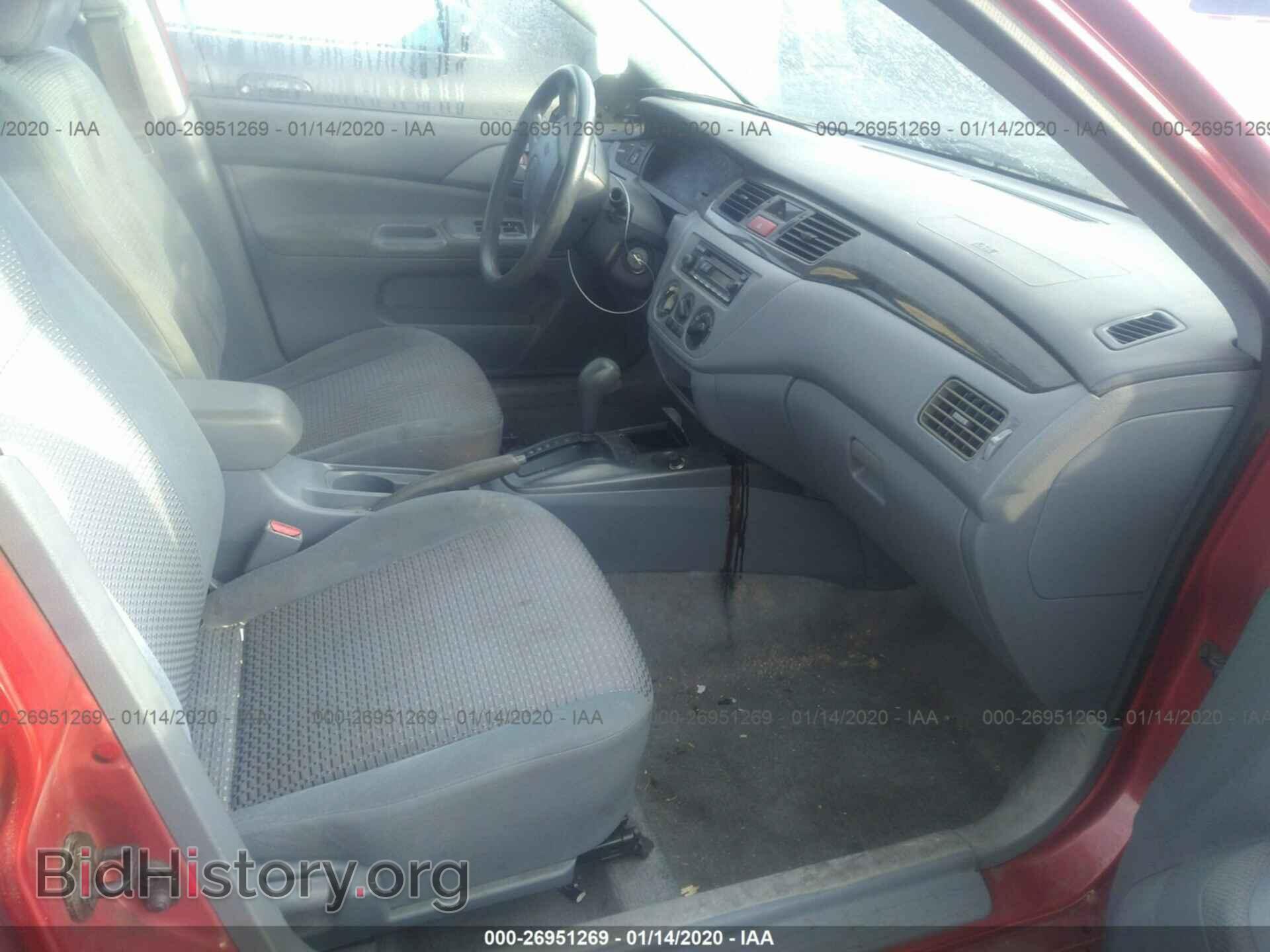 2003 MITSUBISHI LANCER - VIN: JA3AJ26E73U071045 - Фото 5
