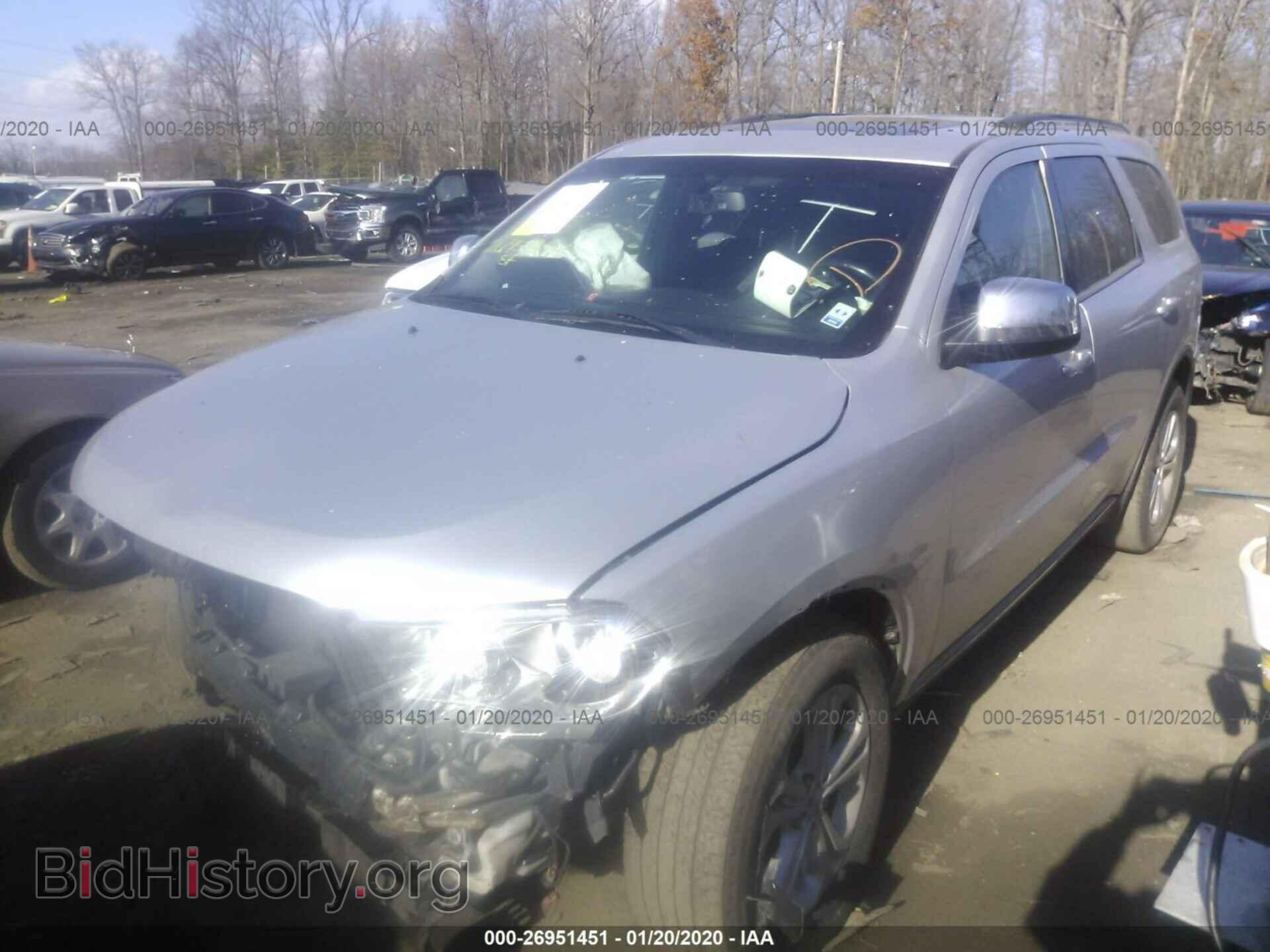 2012 DODGE DURANGO - VIN: 1C4RDJAG9CC122050 - Фото 2