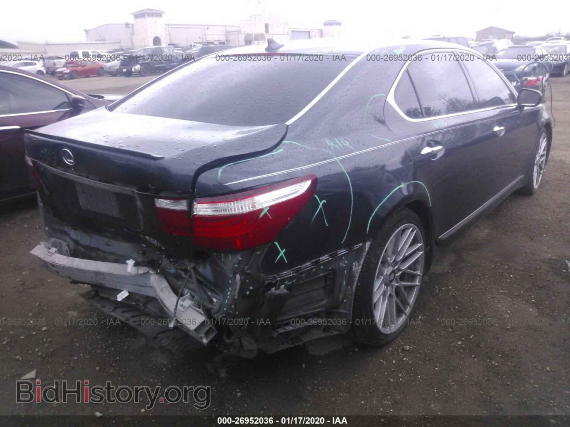 2008 LEXUS LS - VIN: JTHGL46F185027942 - Фото 4